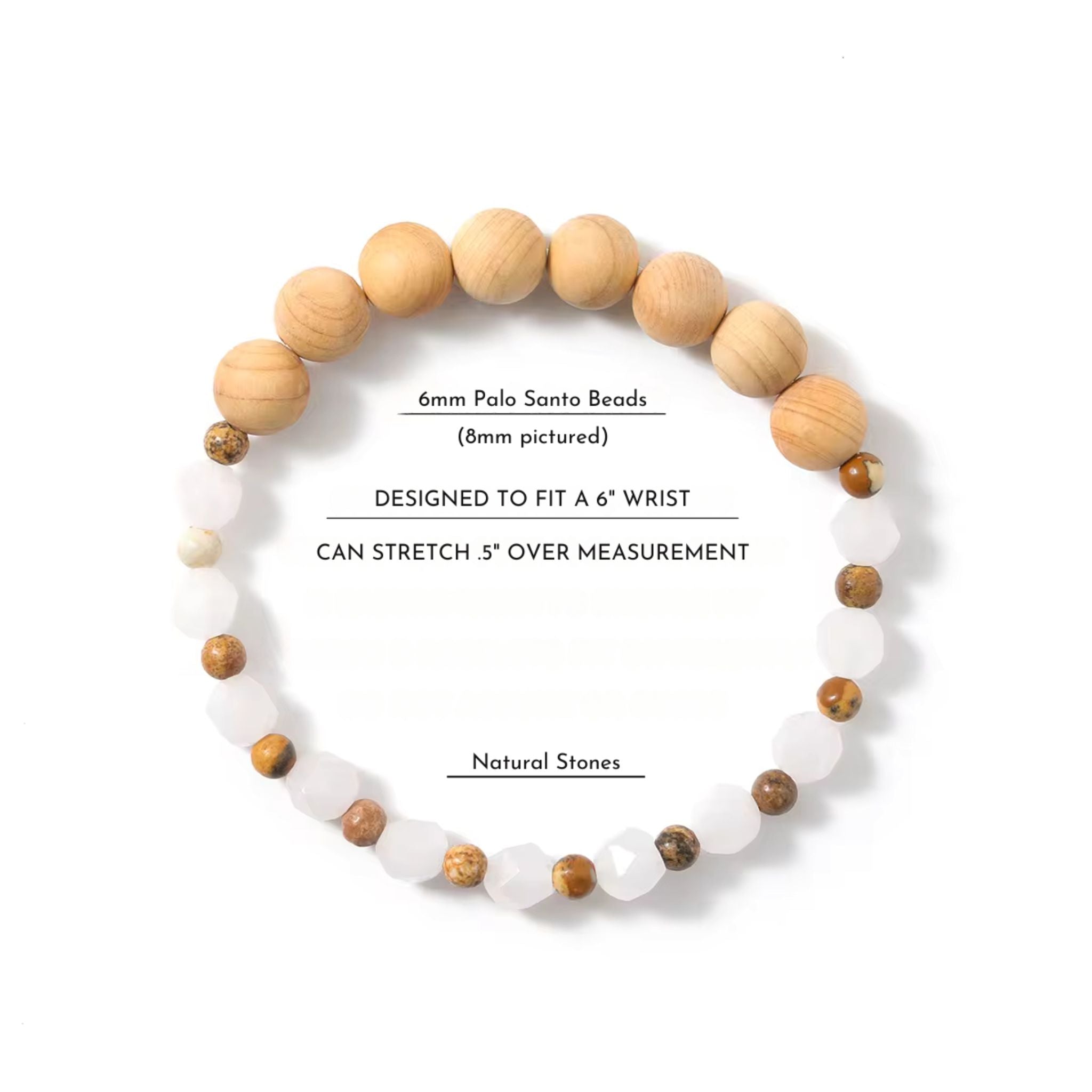 Natural Gemstone Beaded Bracelets