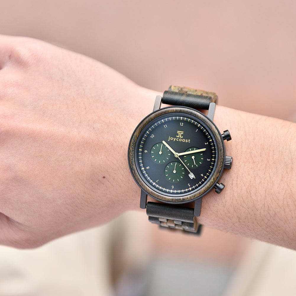 Cooper | Green Sandalwood Chronograph, Limited Edition