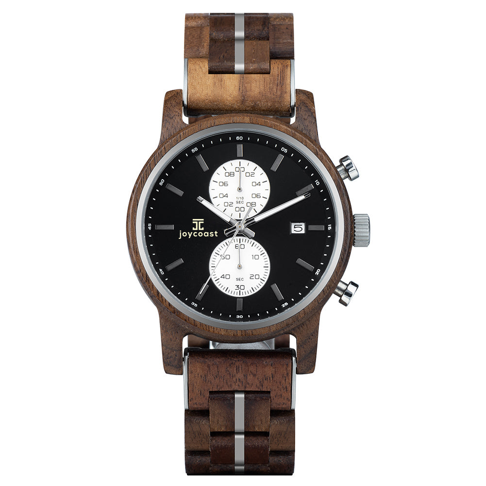Artemis | Zebrawood Chronograph