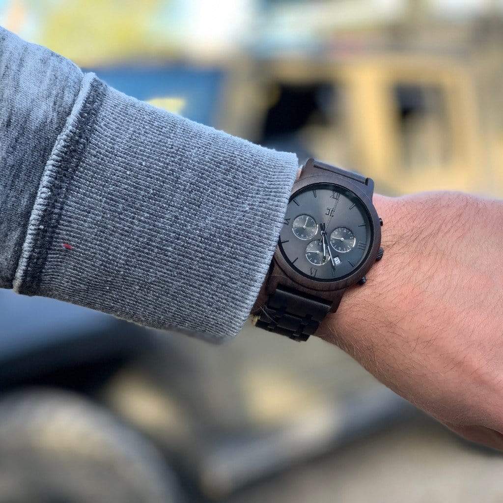 Hemisphere | Dark Sandalwood Chronograph