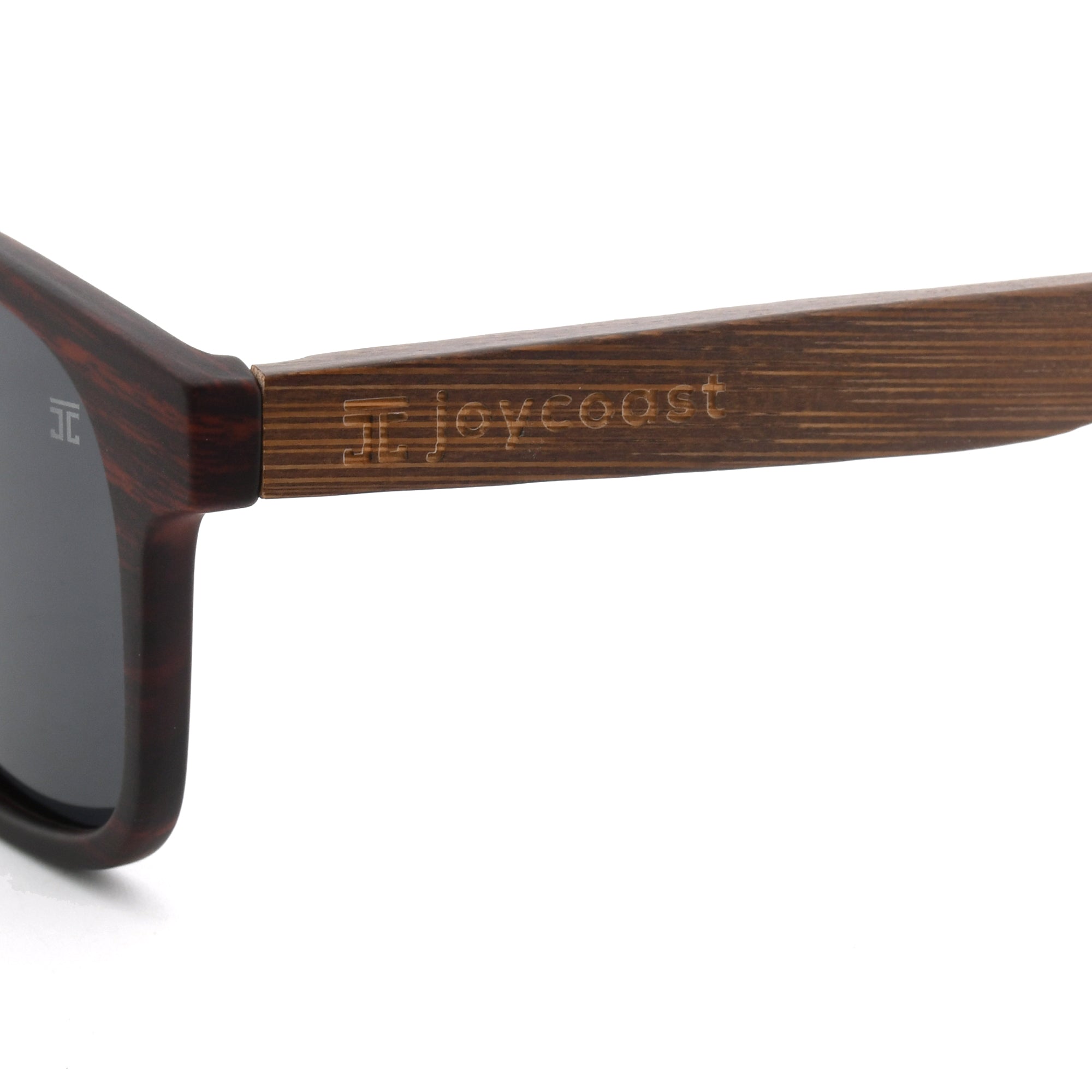 Woodgrain Mozz Walnut Wooden Sunglasses | Polarized | Joycoast