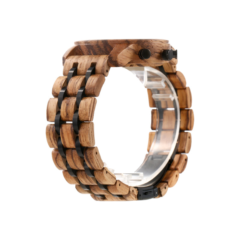Breiler | Zebra Wood Chronograph