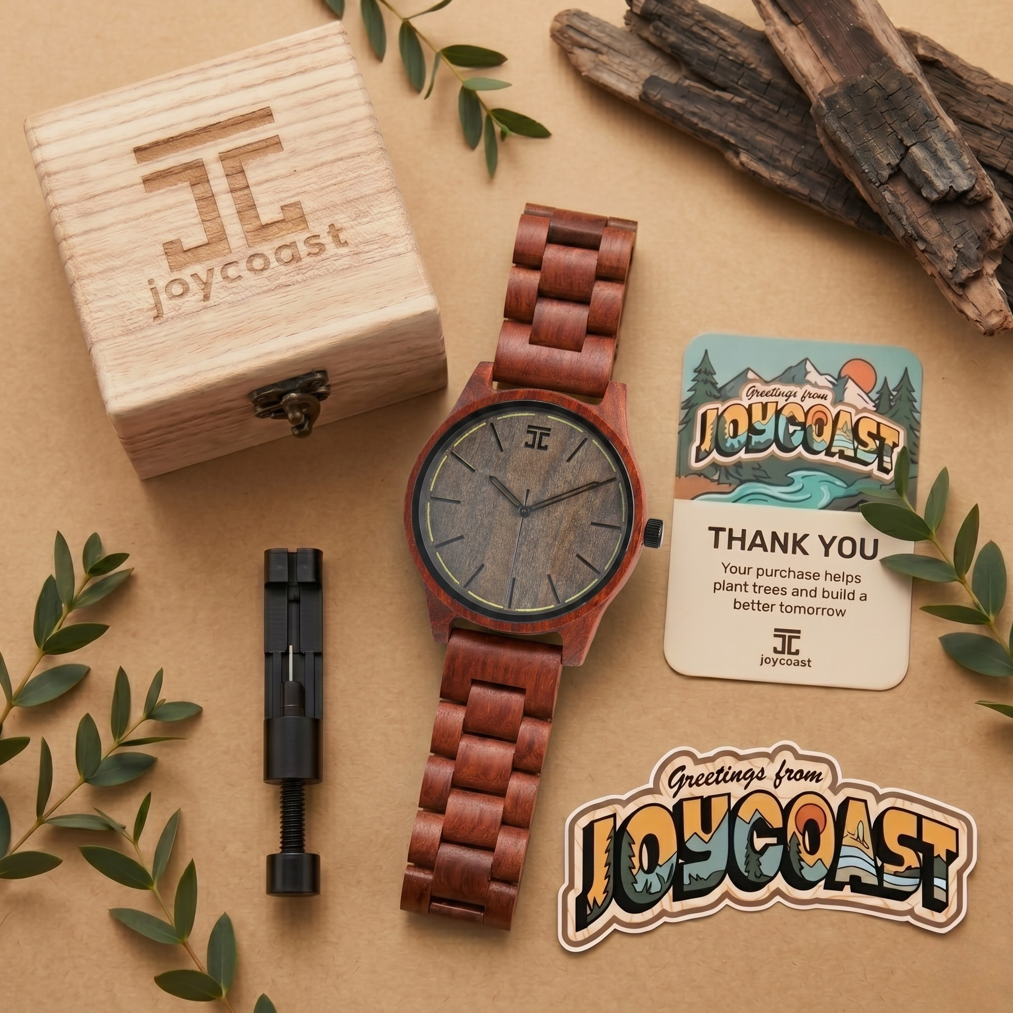 Scandal Red Sandalwood Northstar Watch