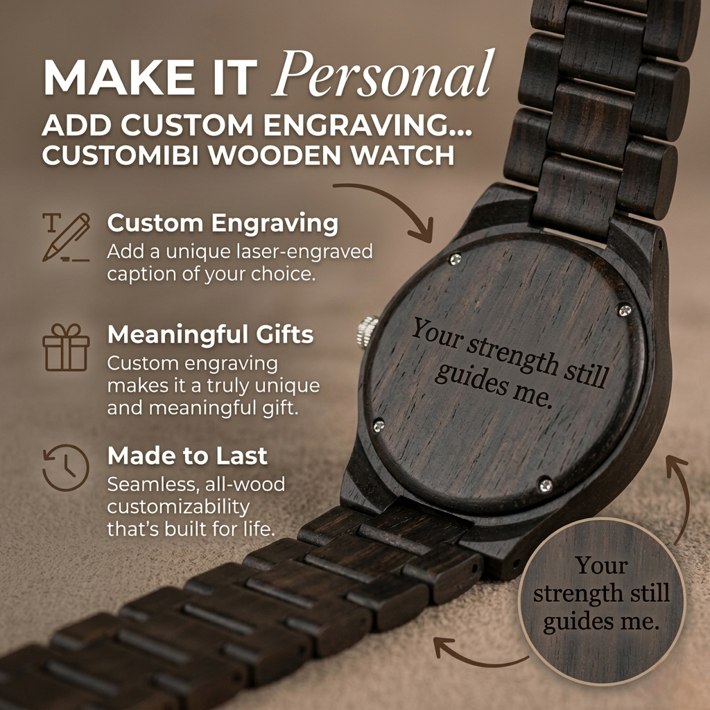 Blue Havana Dark Sandalwood Watch | OG Collection