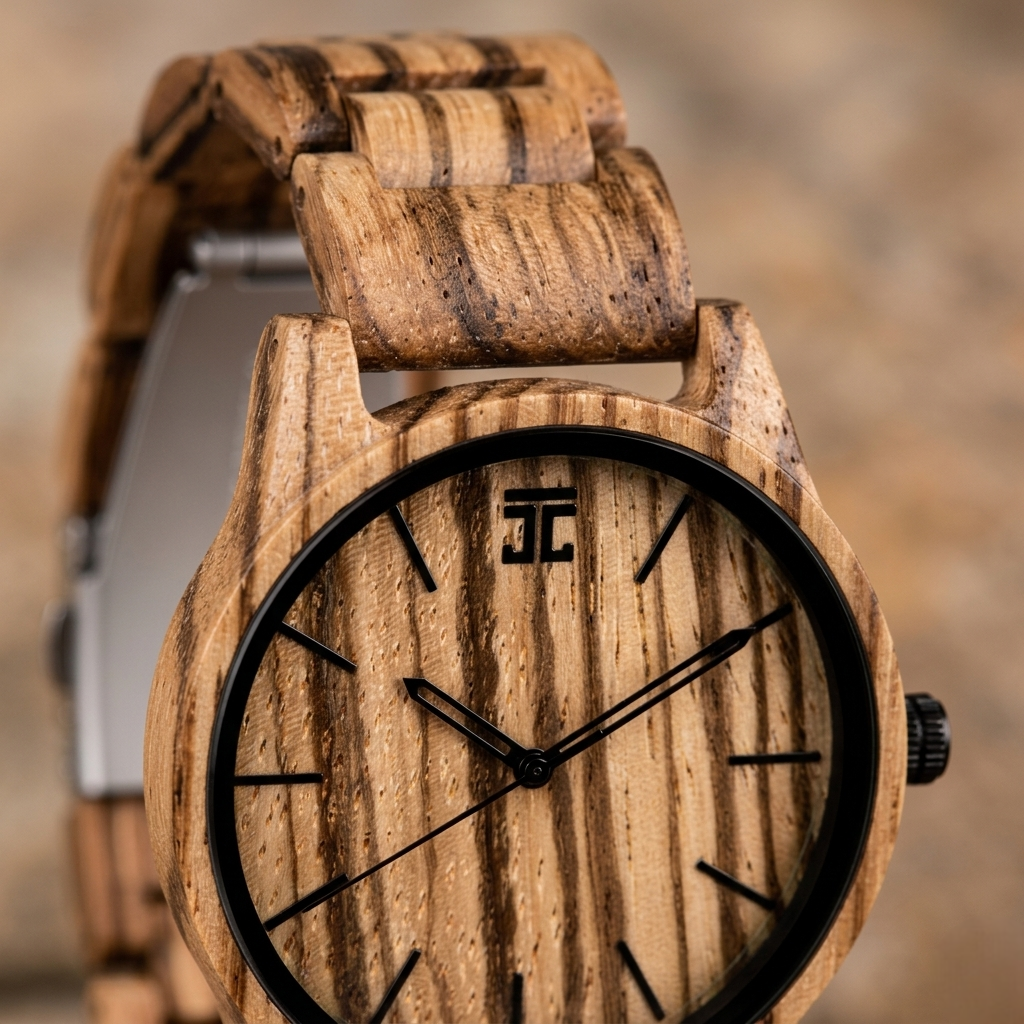Zebby Zebrawood Watch | Sustainable Gift