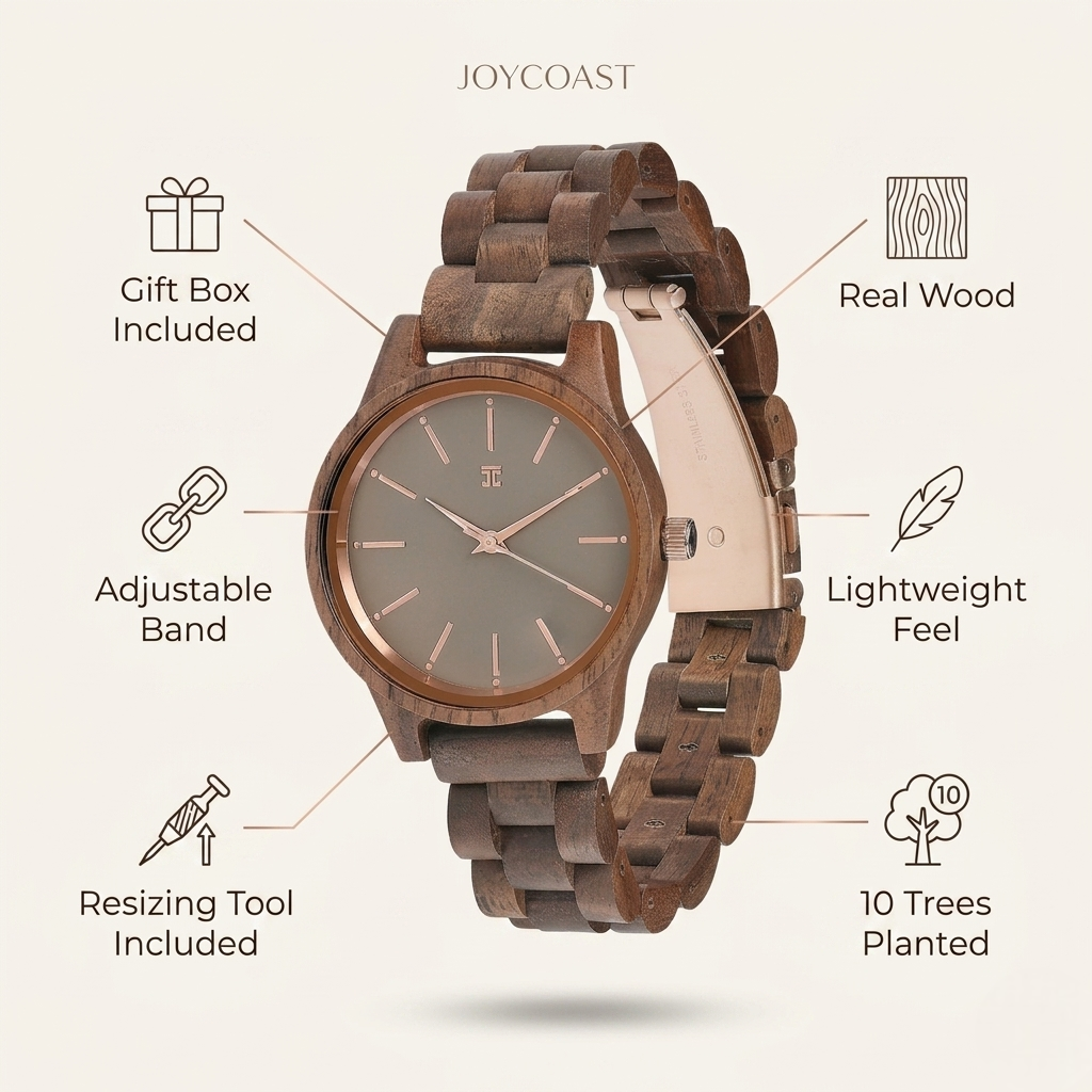 Mini American Walnut 36mm Women's Watch
