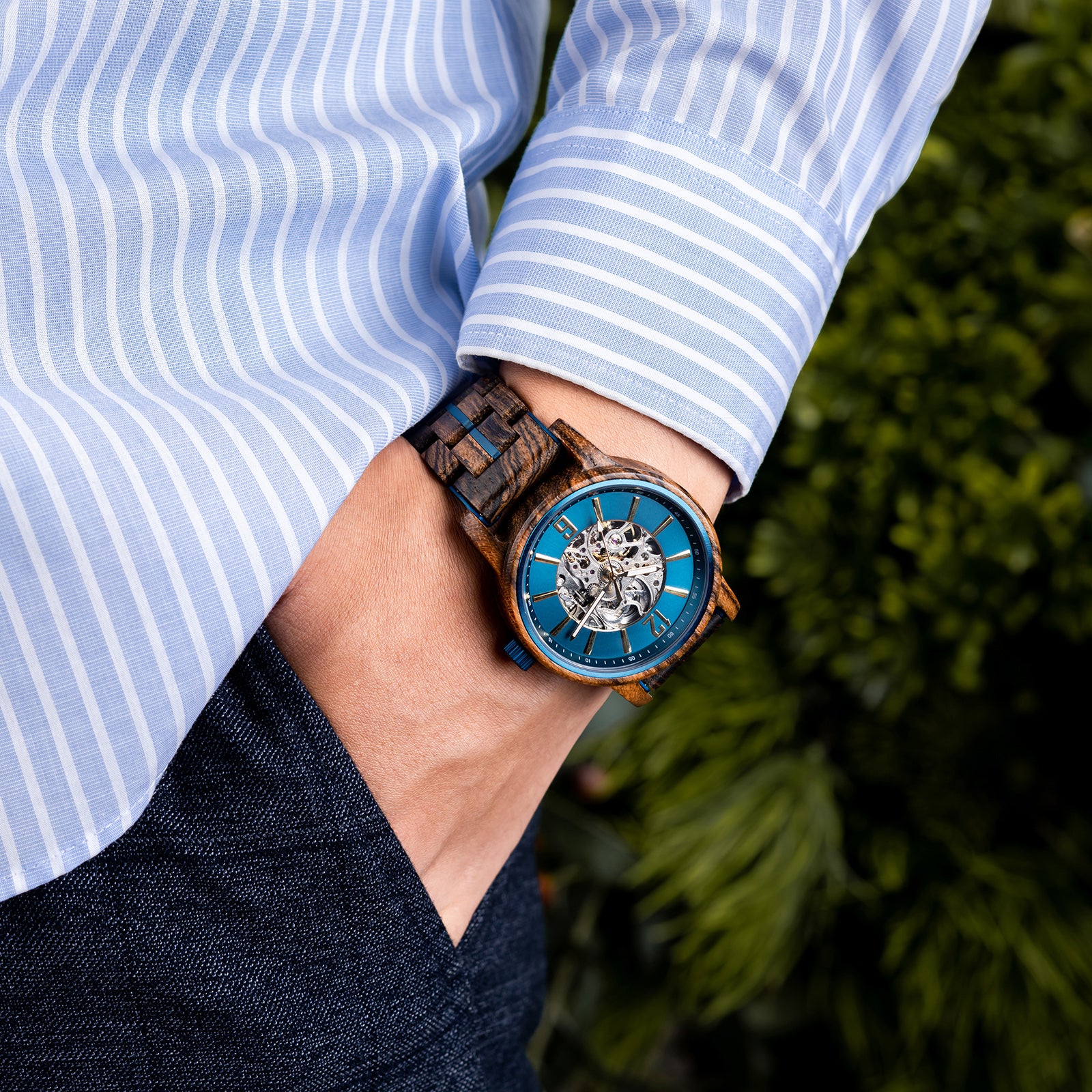Nautilus | Zebrawood Automatic