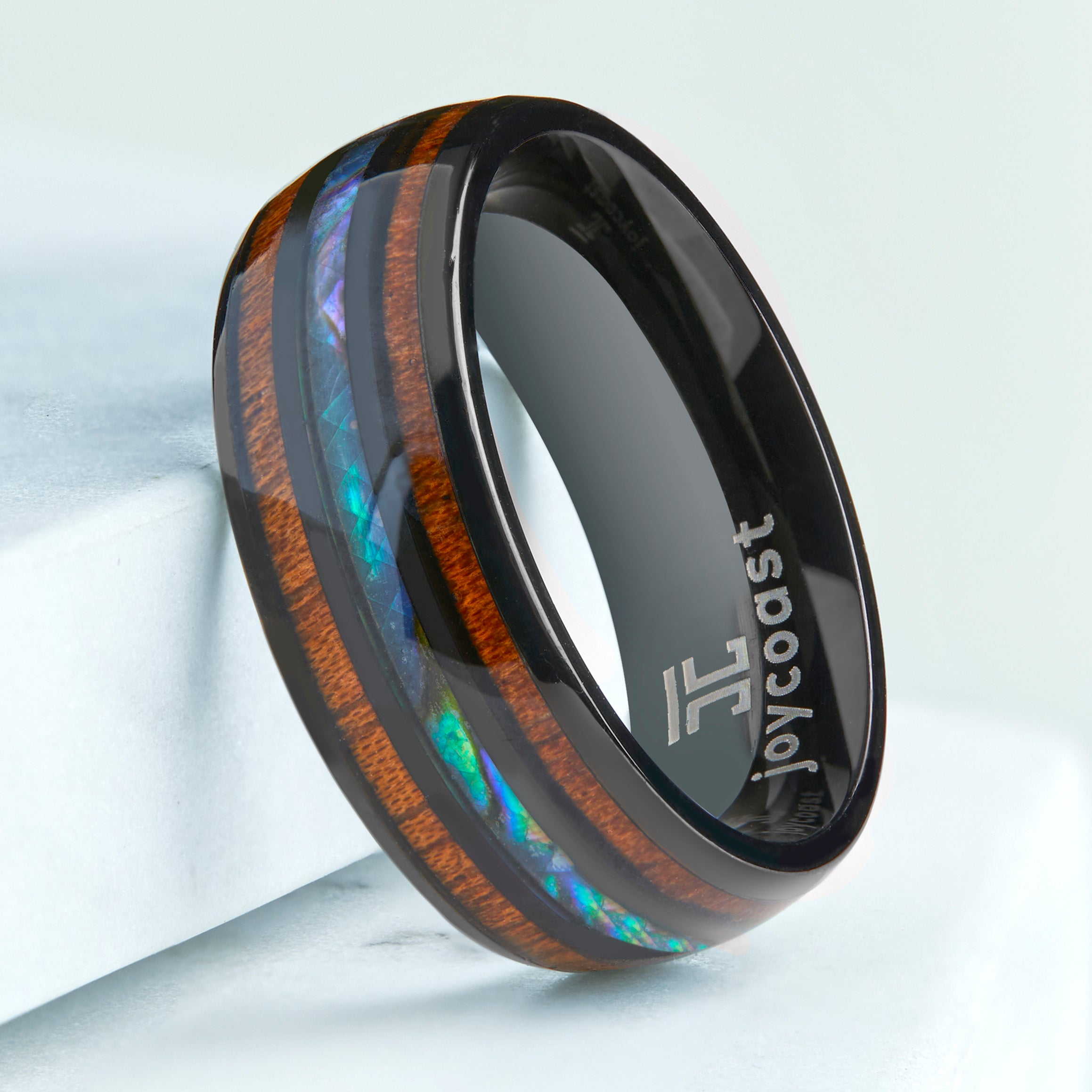 Phoenix | Stainless Steel, Sea Shell, & Koa