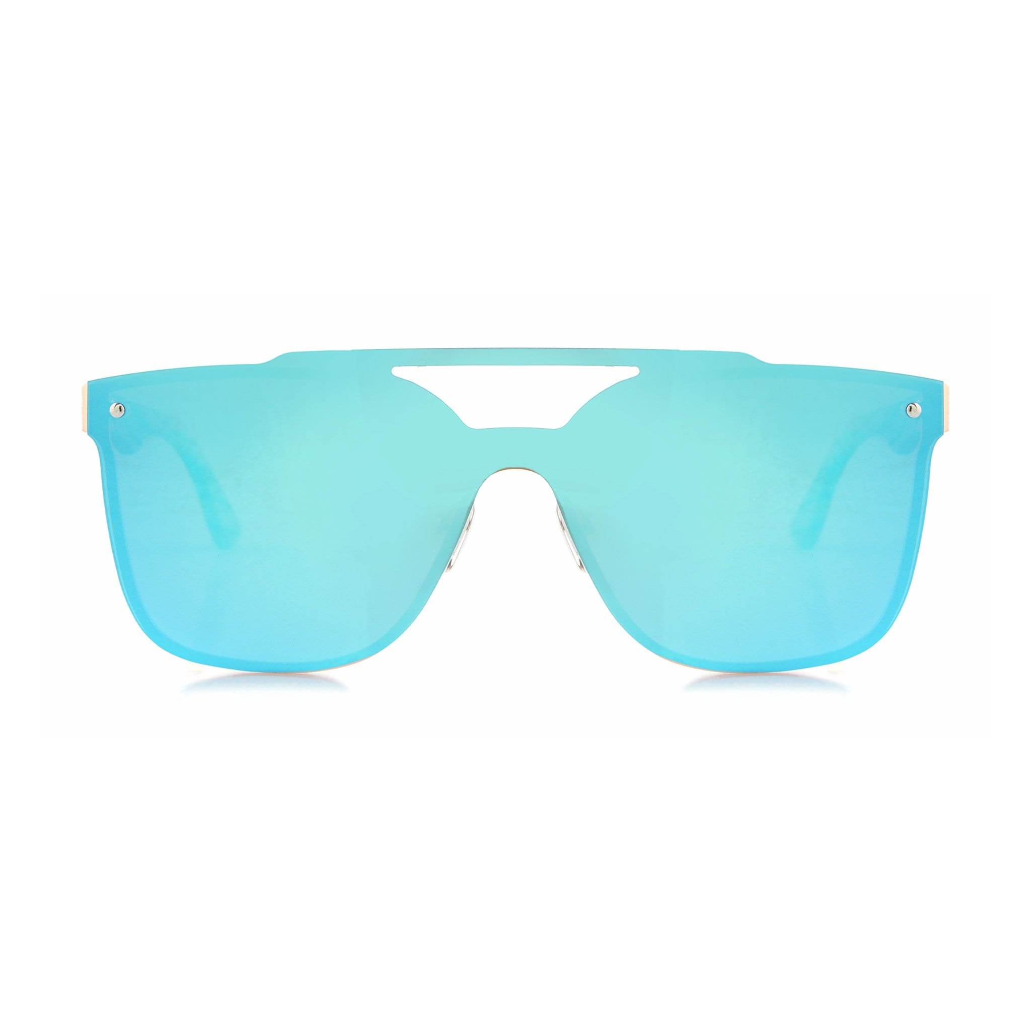 "Royce" | Frameless Walnut Wooden Sunglasses - Joycoast