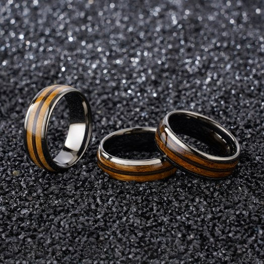 "Townshend" | Tungsten + Whiskey & Guitar String BLACK - Joycoast