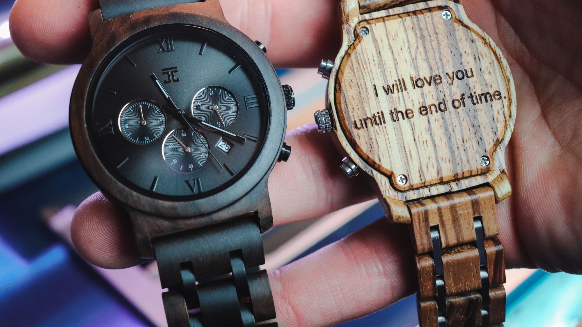 Engraved Wooden Watches: The Perfect Gift for Him