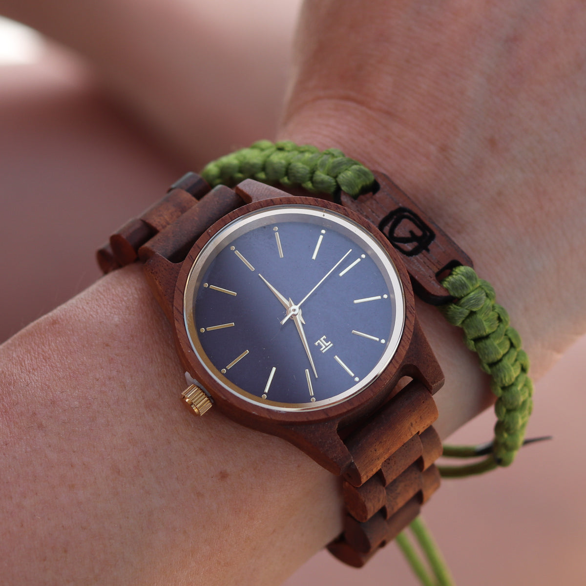 ?️stainless steel Wood Wrist Watch For Women personalized Gift ? Personalized Women main image 3