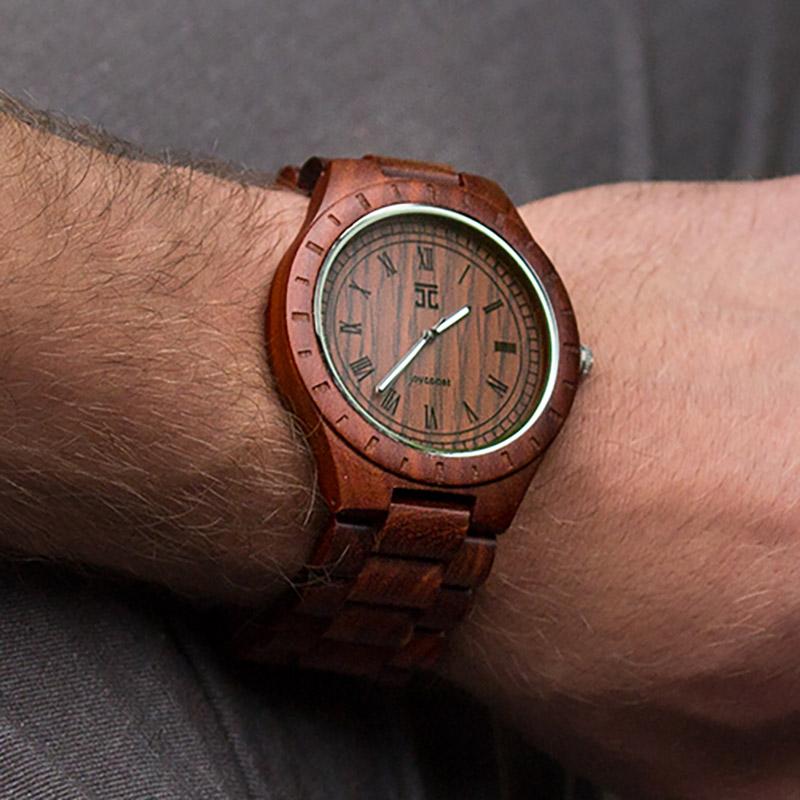 Wooden Watches by joycoast, made from Red Sandalwood