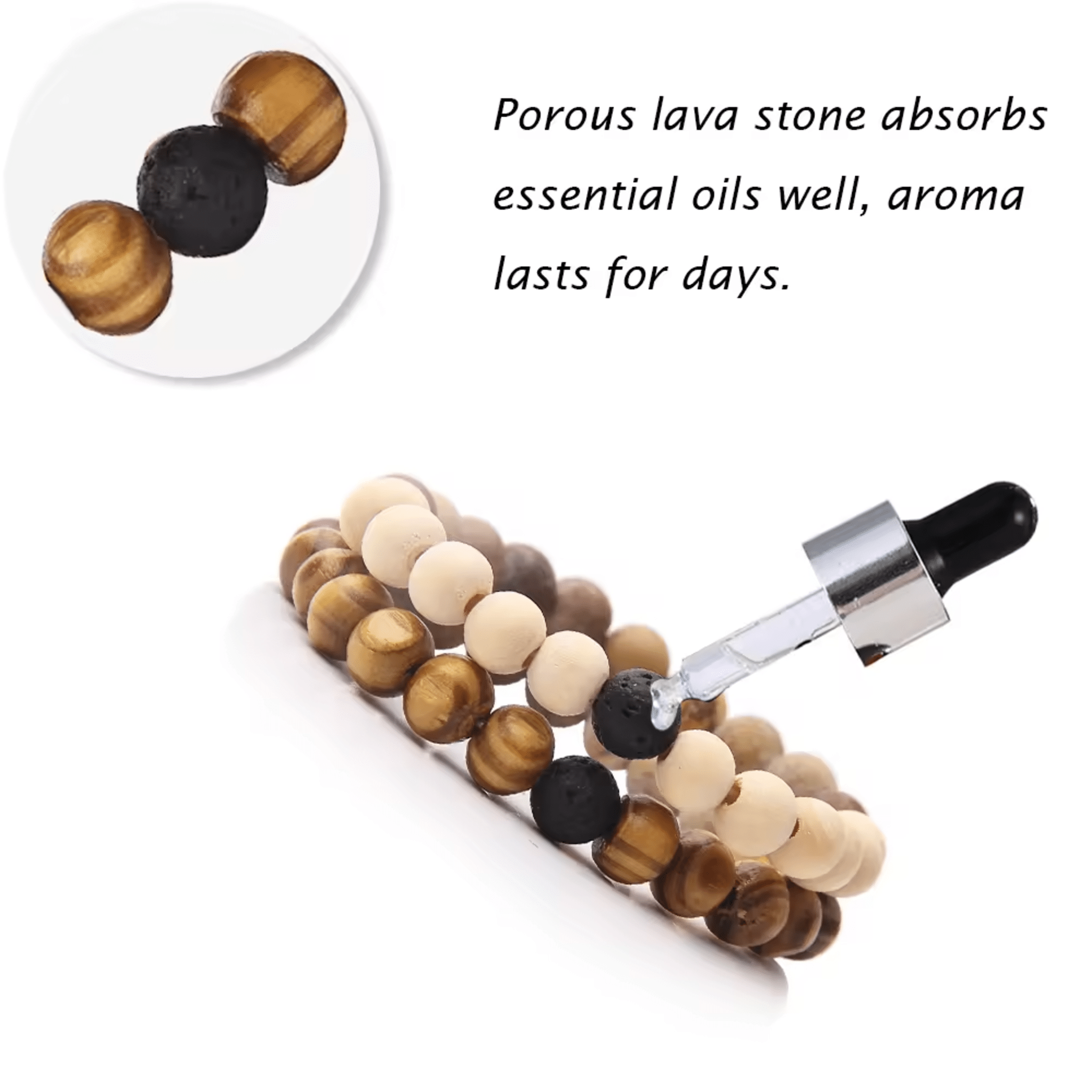 Wood x Stone Bracelet