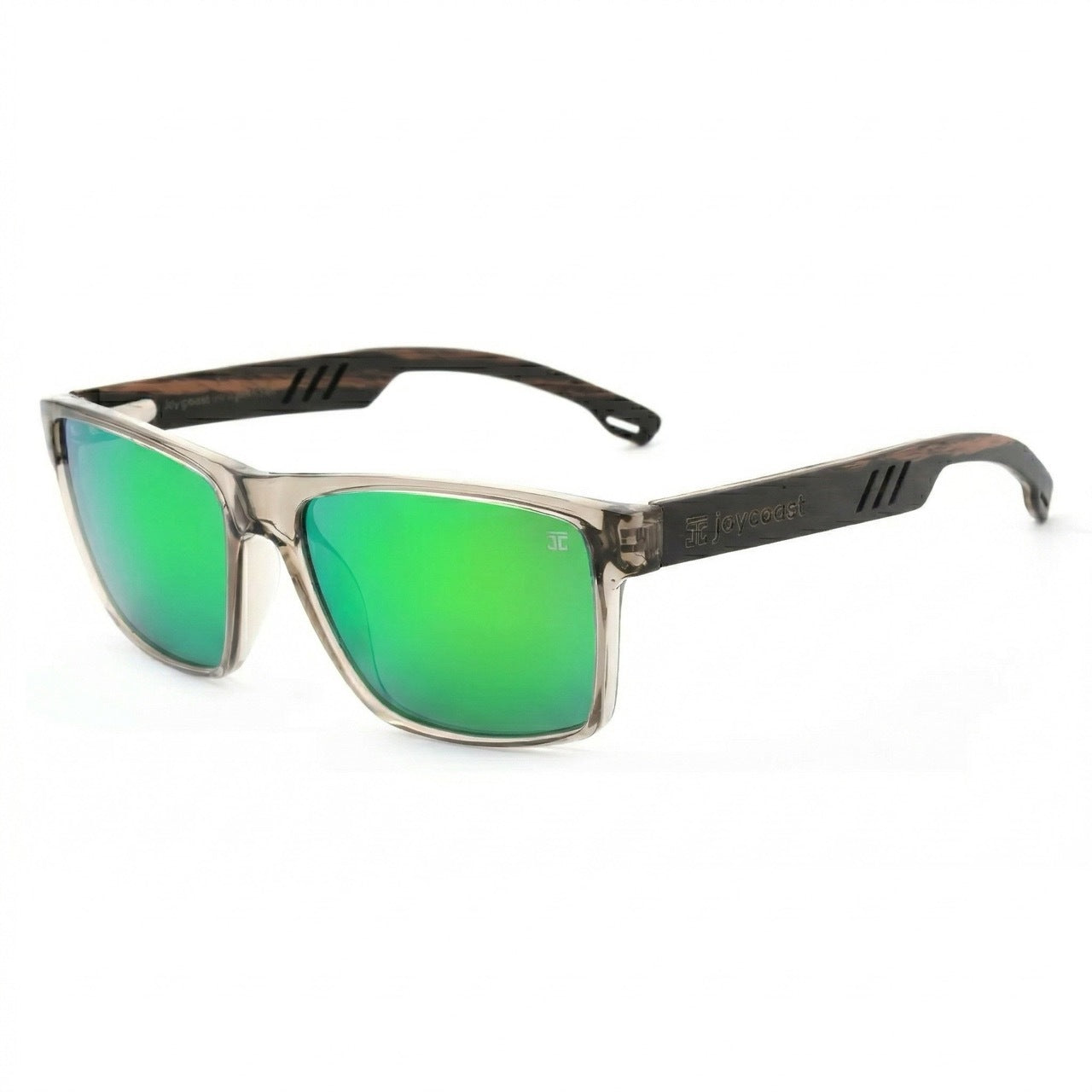 Apex Transparent Wood Sunglasses | Polarized | Joycoast