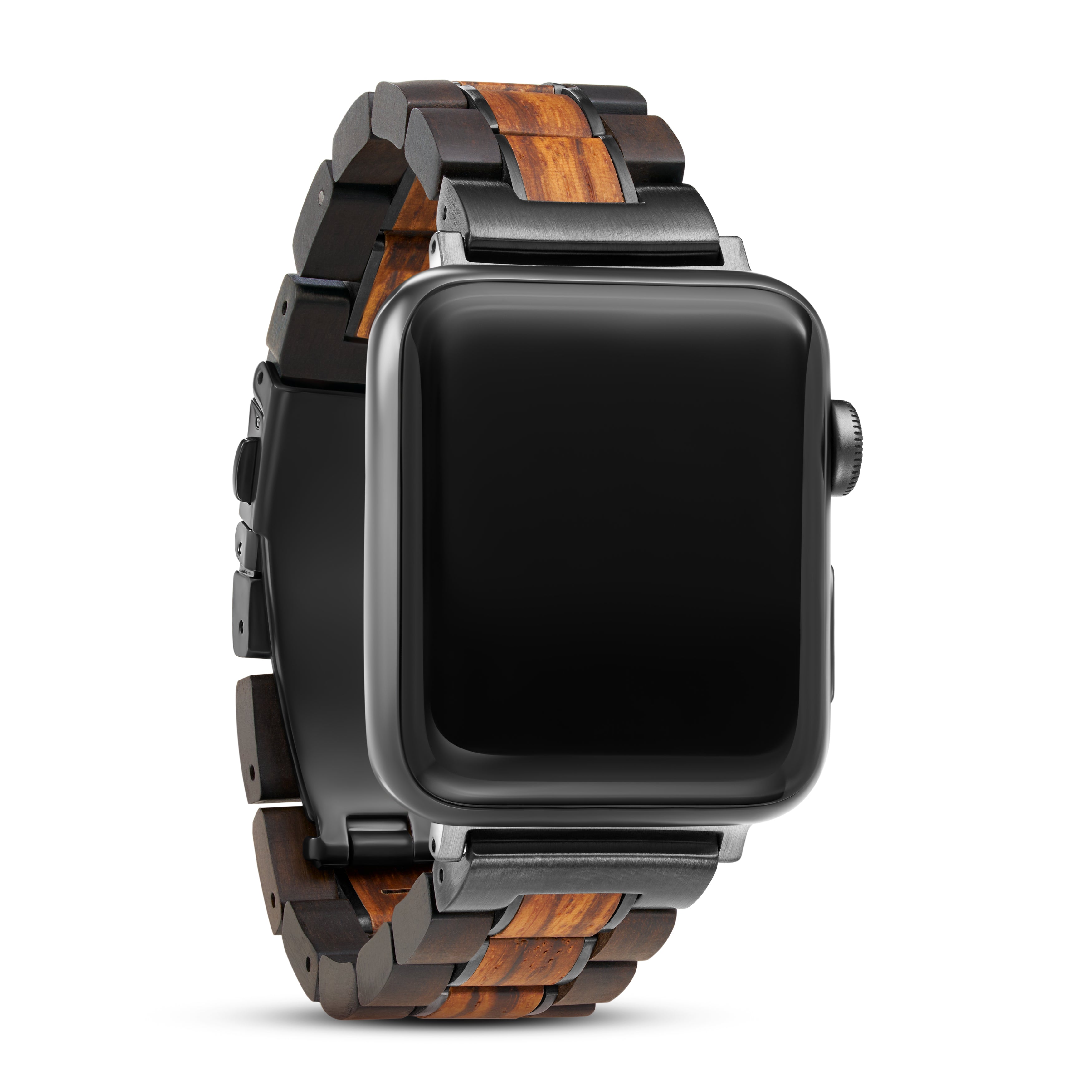 Apple Watch Band - Zebra x Black Sandalwood Tarzan