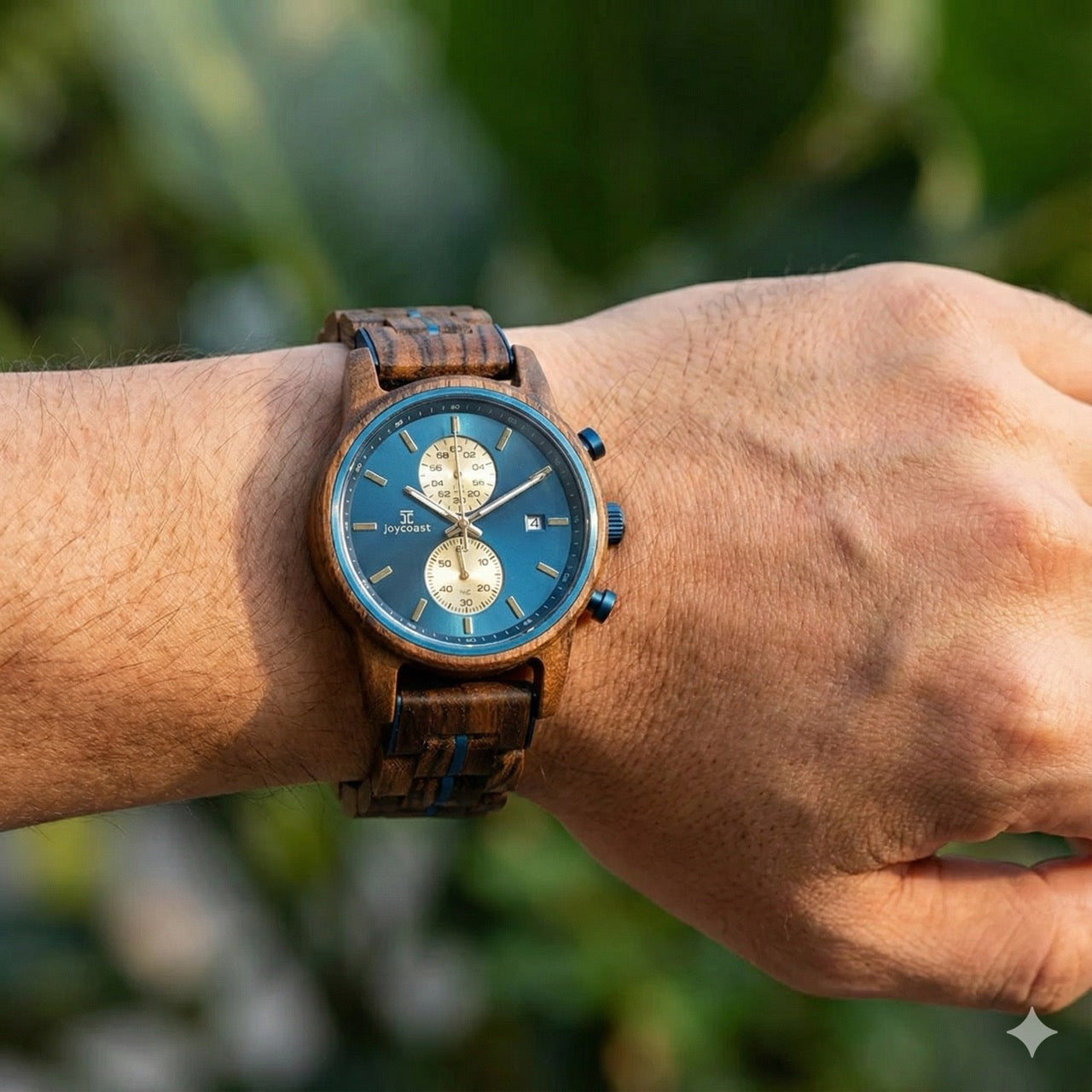 Aries | Zebrawood Chronograph