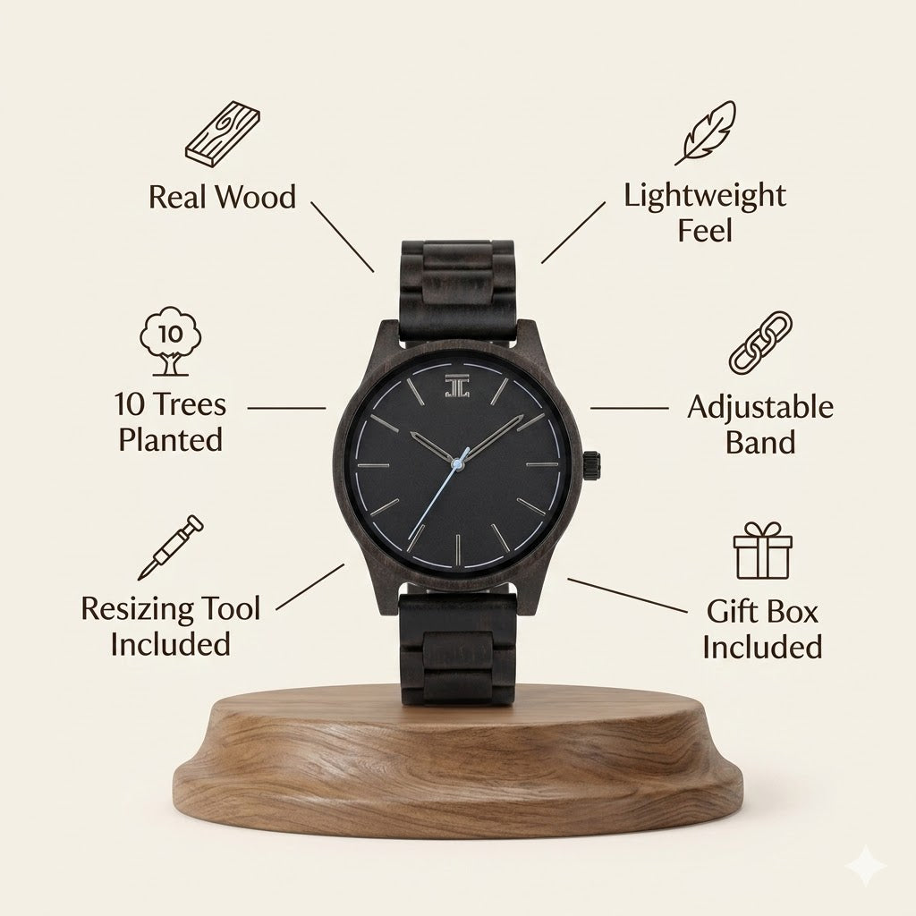Blue Ringer Dark Sandalwood Northstar Watch Collection