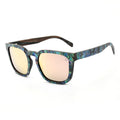 Lux Abalone Women's Cat Eye Sunglasses