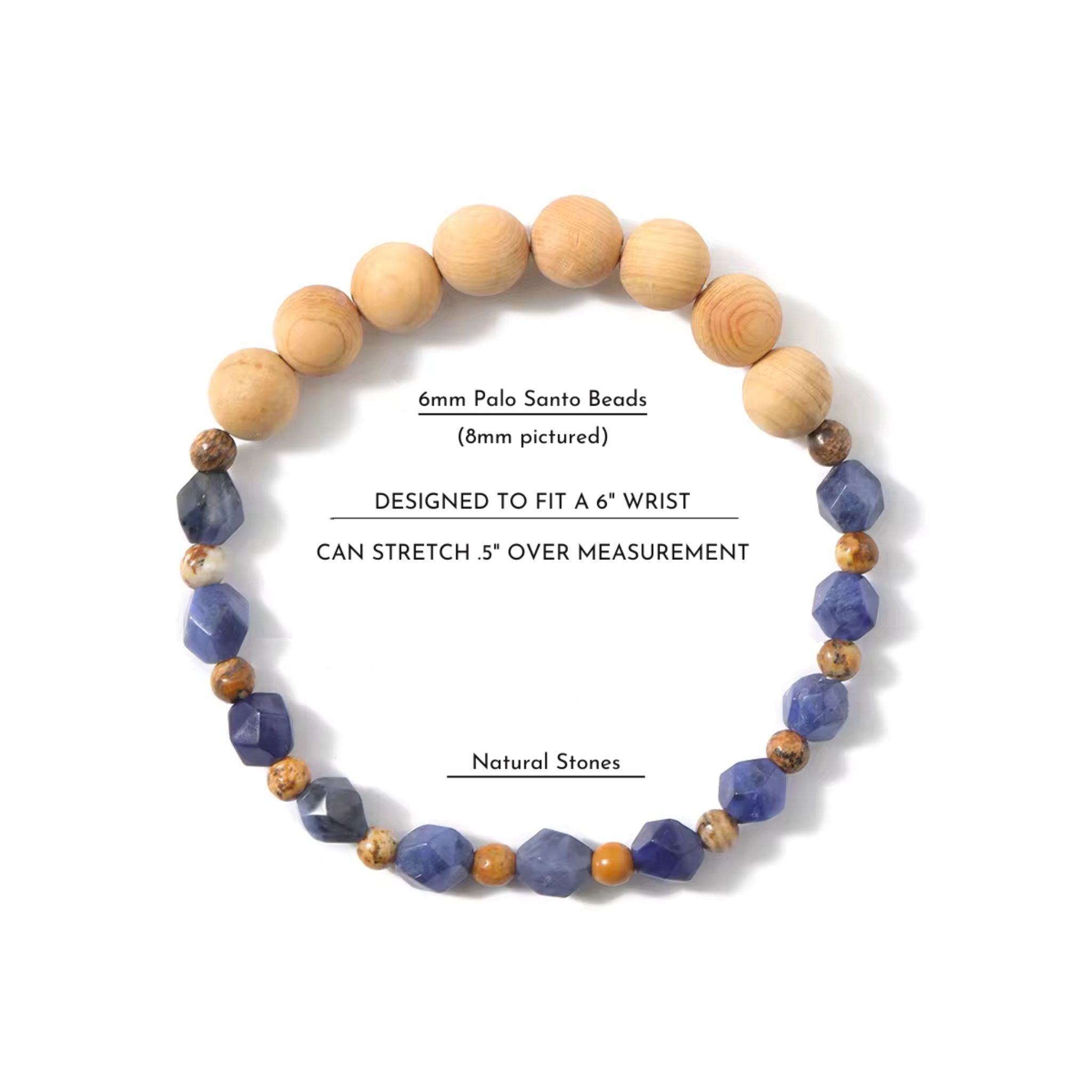 Natural Stone Beads Bracelet