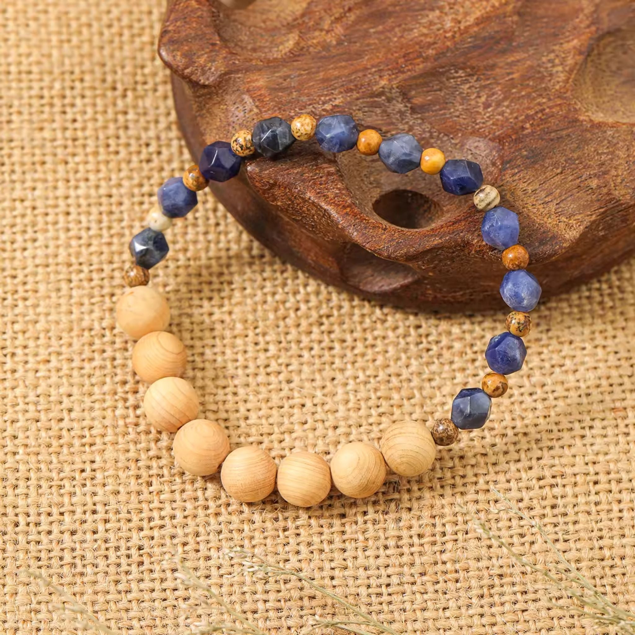 Natural Stone Beads Bracelet