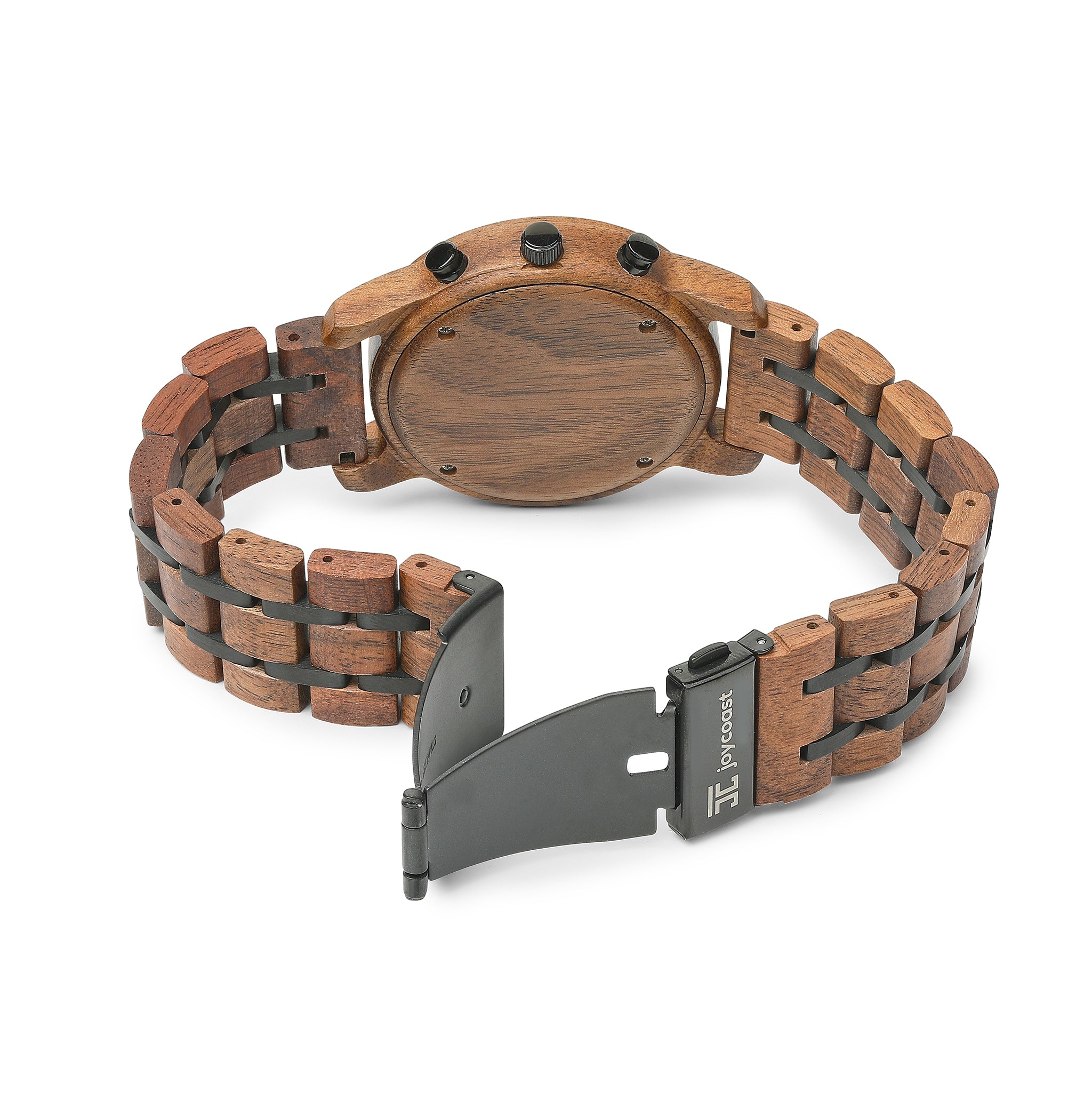 Espresso | Walnut Chronograph | Wooden Watch | Joycoast