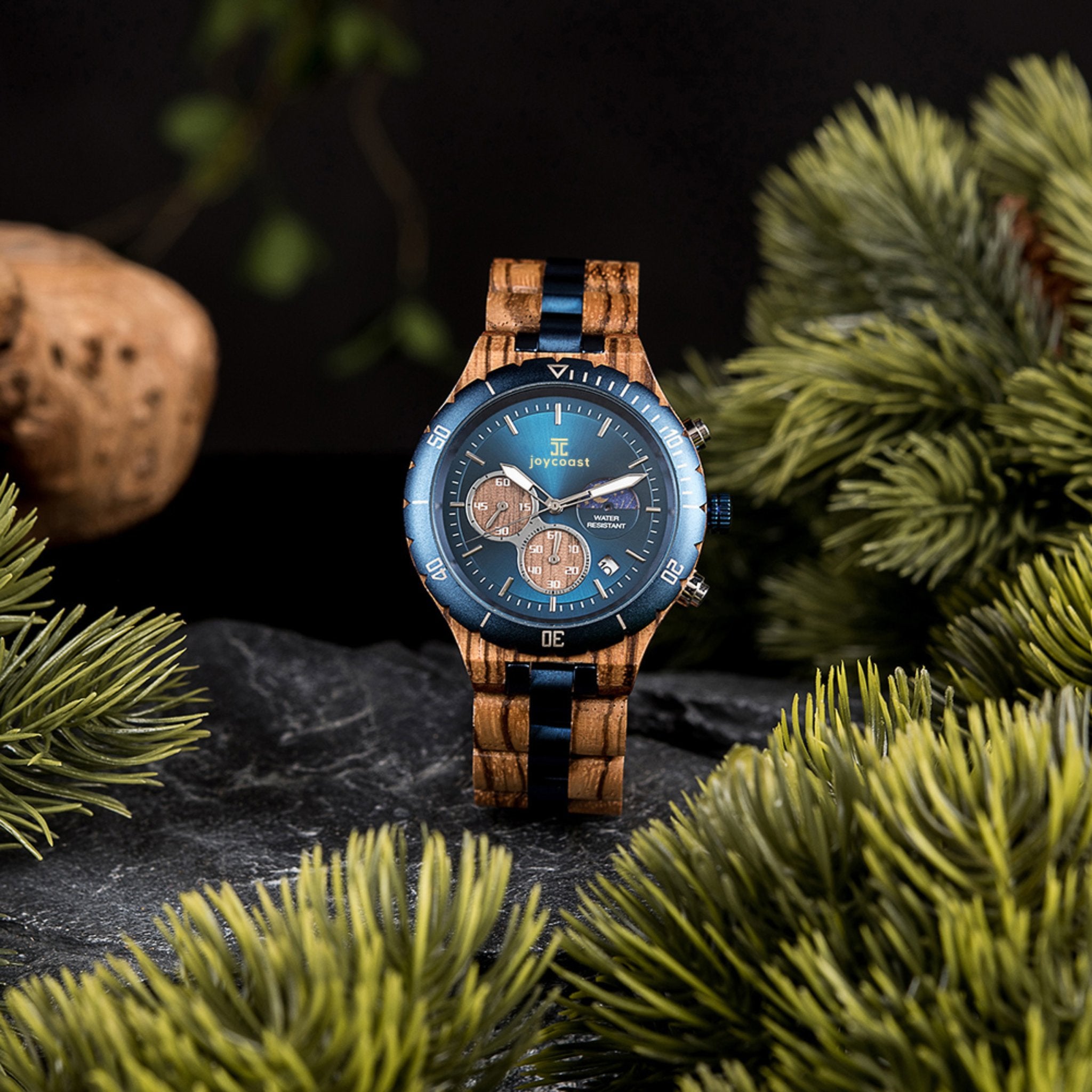 Gemini | Zebrawood Chronograph