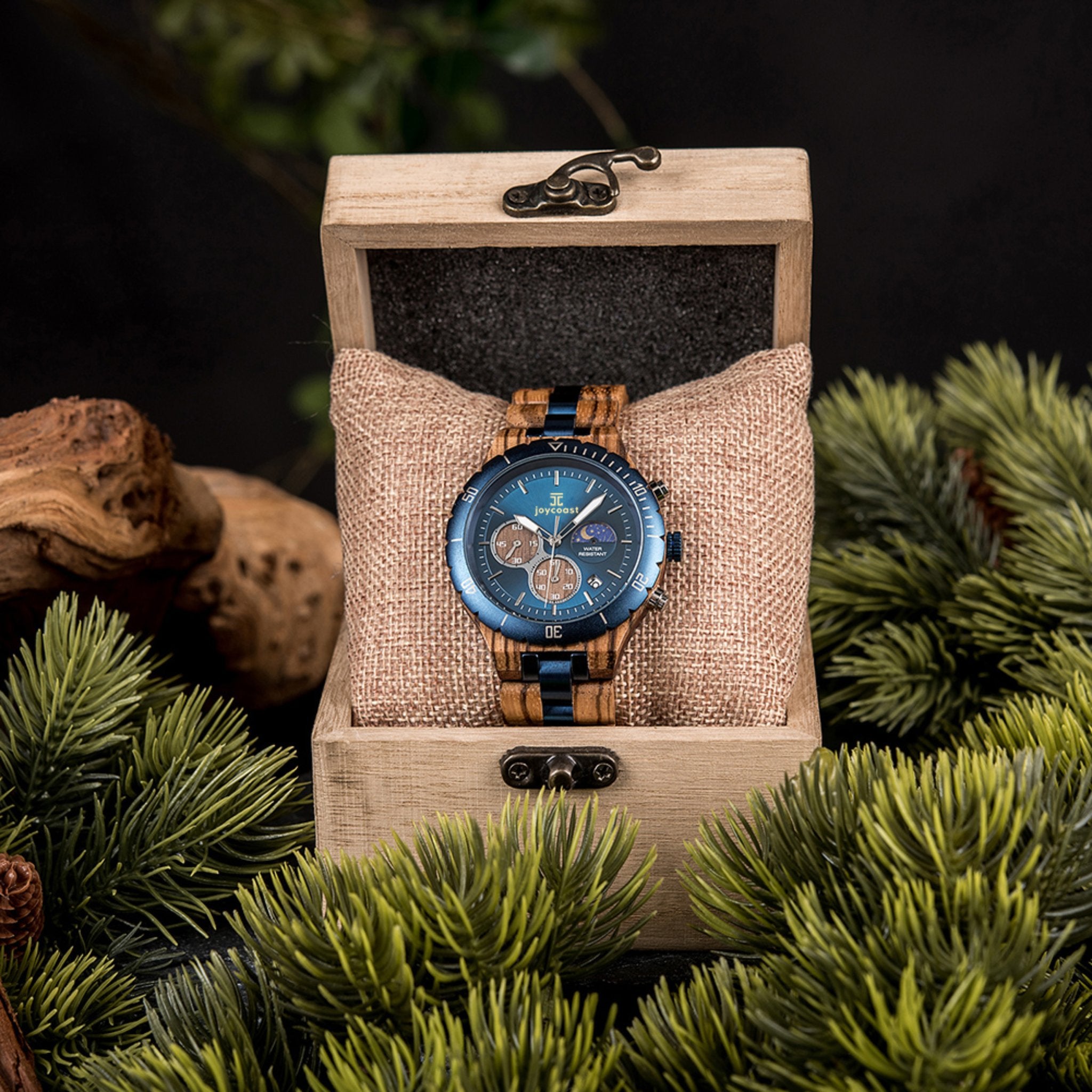 Gemini | Zebrawood Chronograph