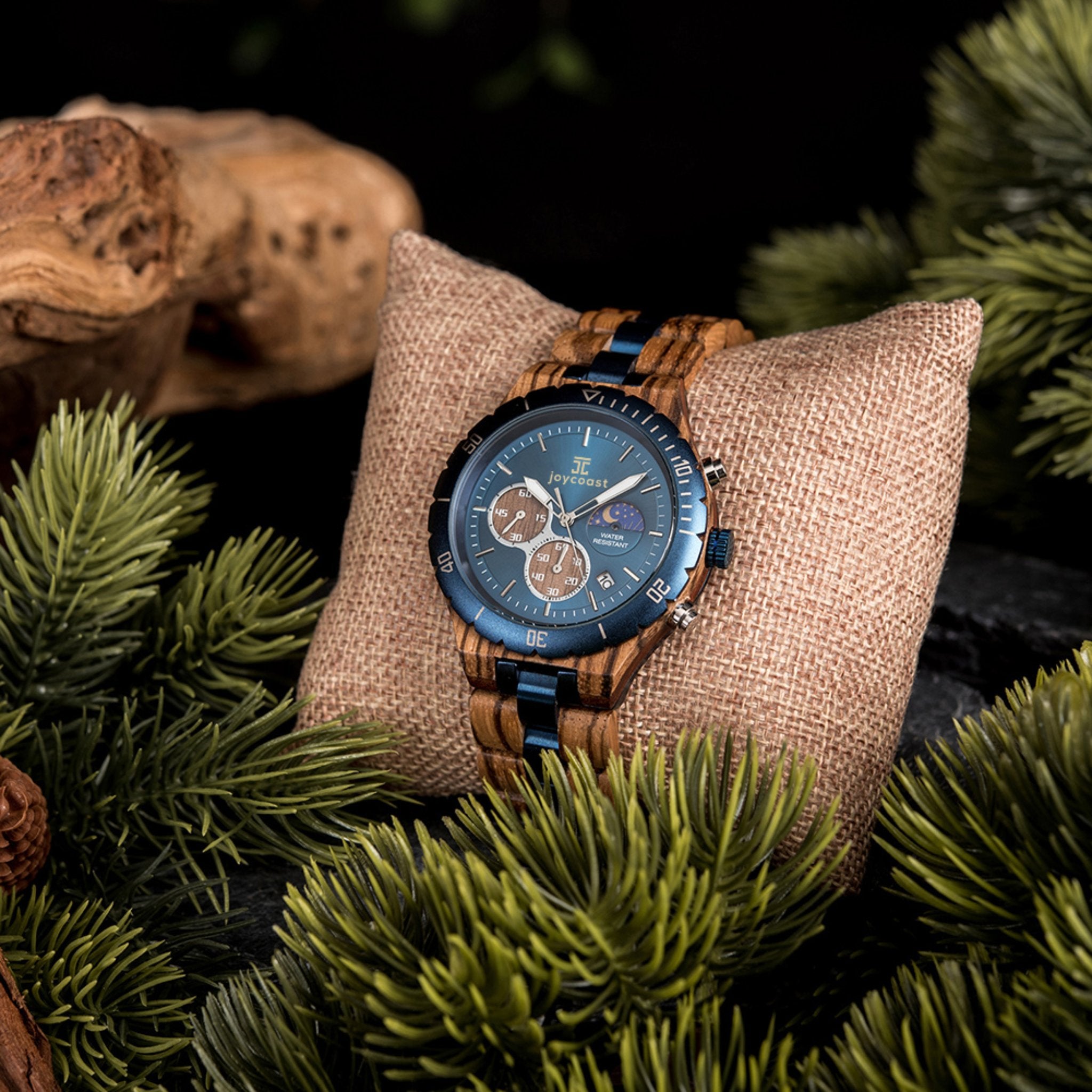 Gemini | Zebrawood Chronograph