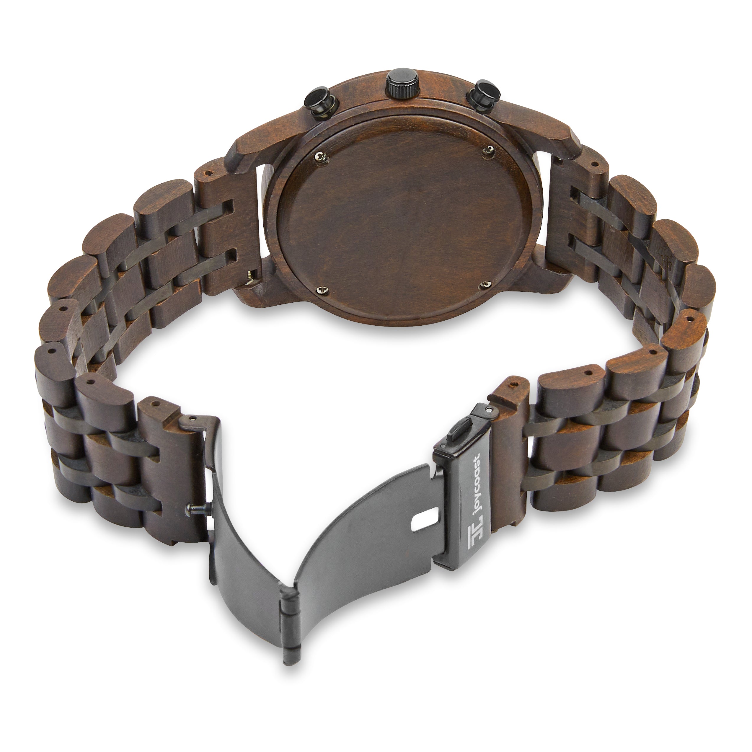 Dark Sandalwood Chronograph | Wooden Watch | Joycoast