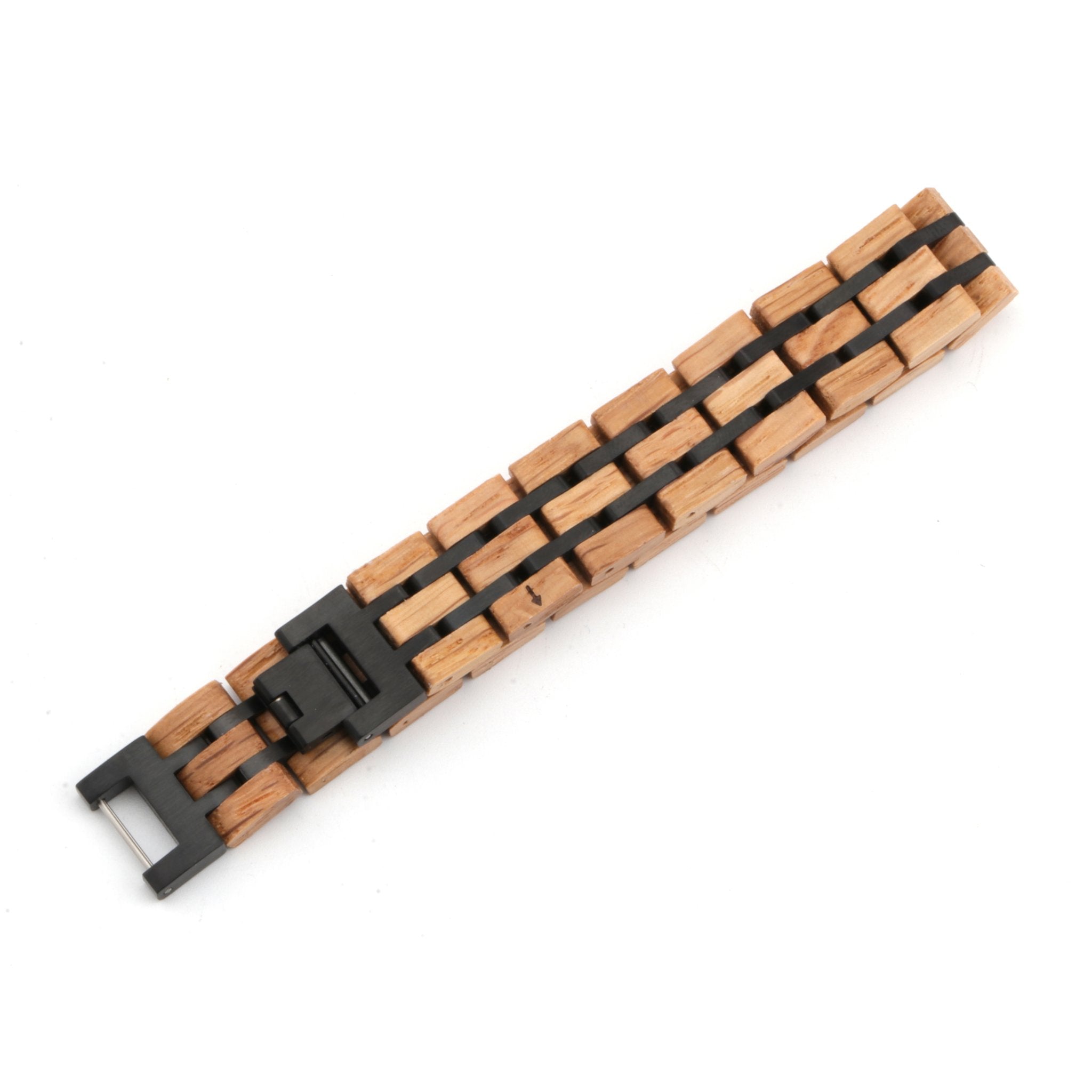 Onyx | Zebrawood Bracelet