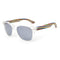 Clear Frame / Silver Lens
