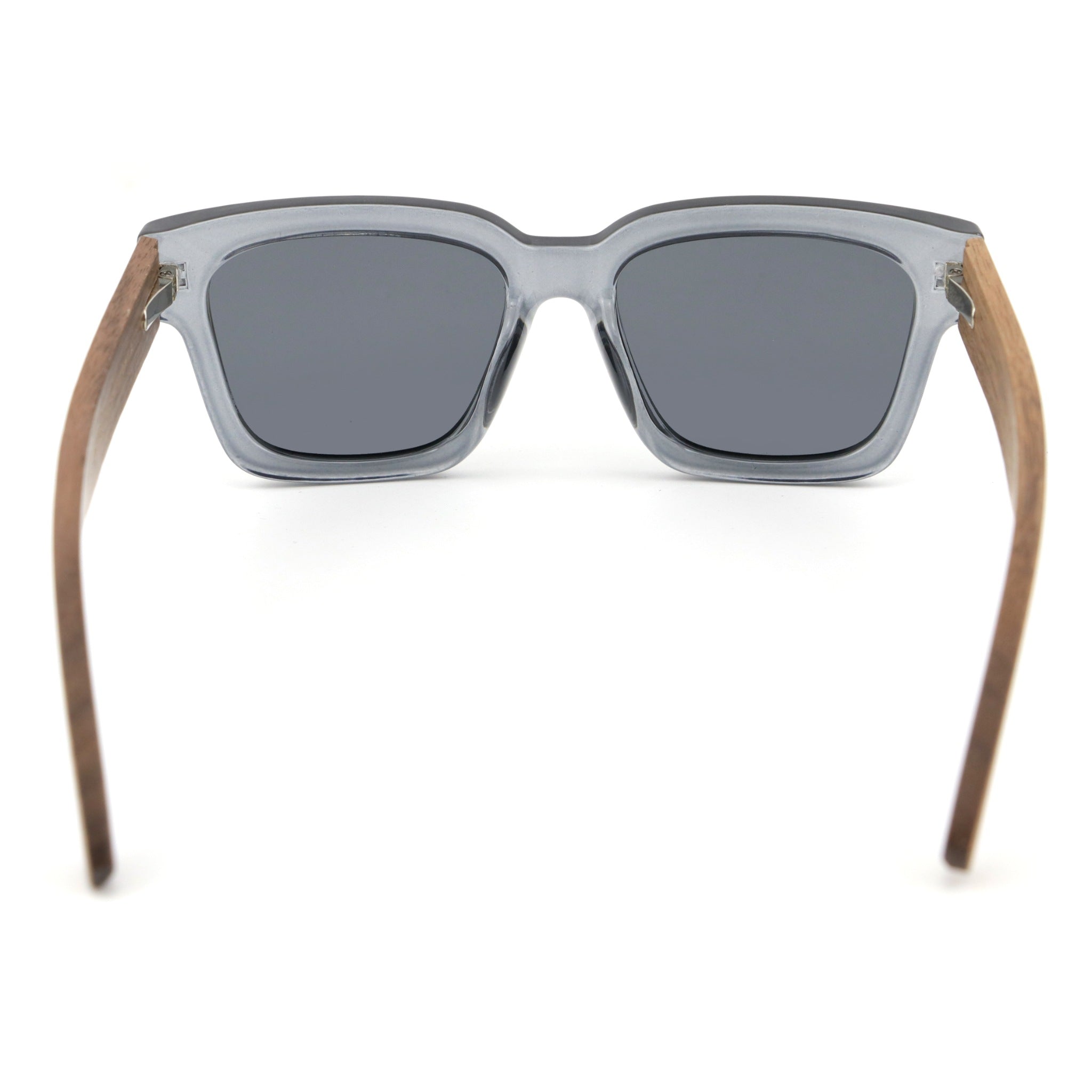 Charcoal Walnut Wooden Sunglasses