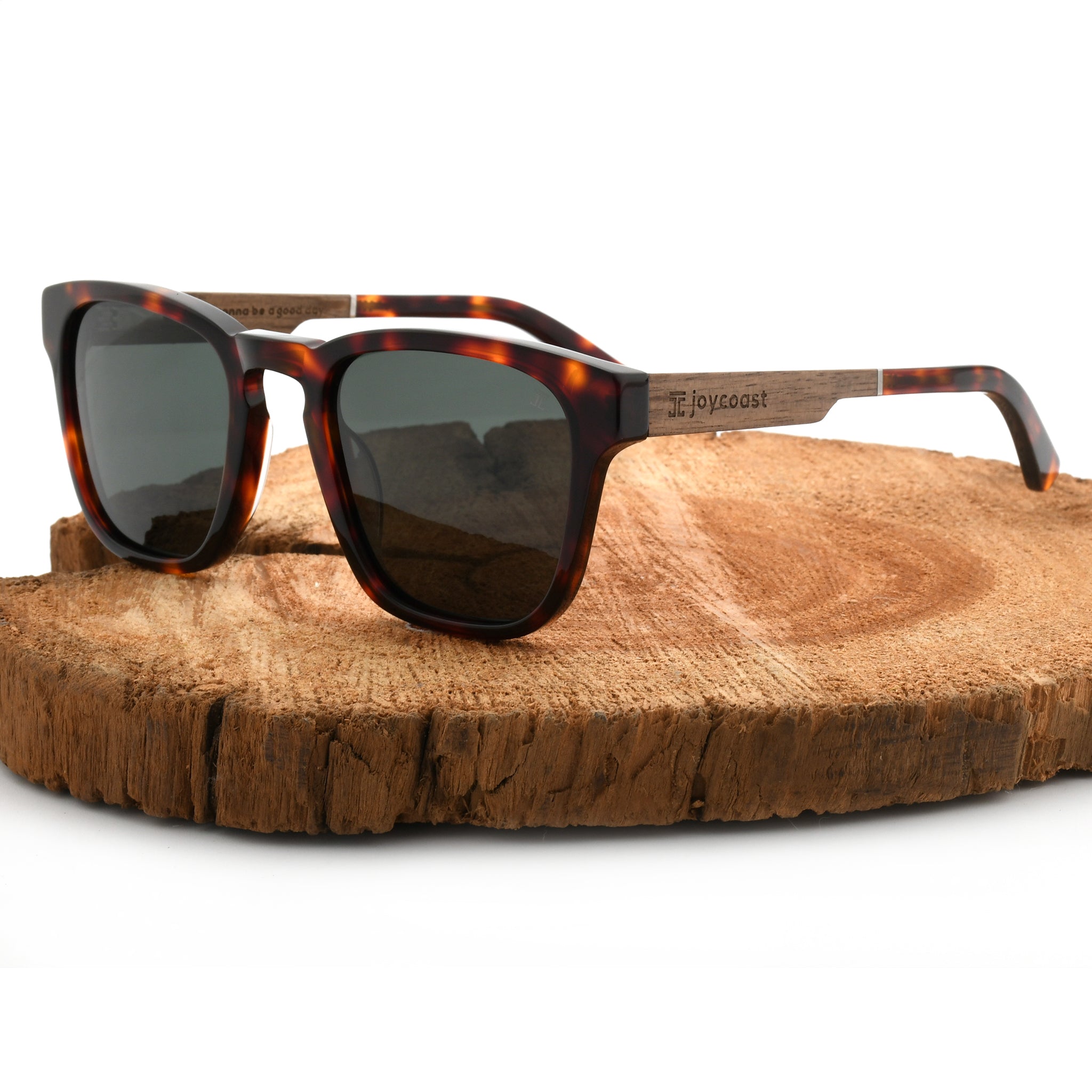 Chants | Acetate & Walnut Sunglasses NEW