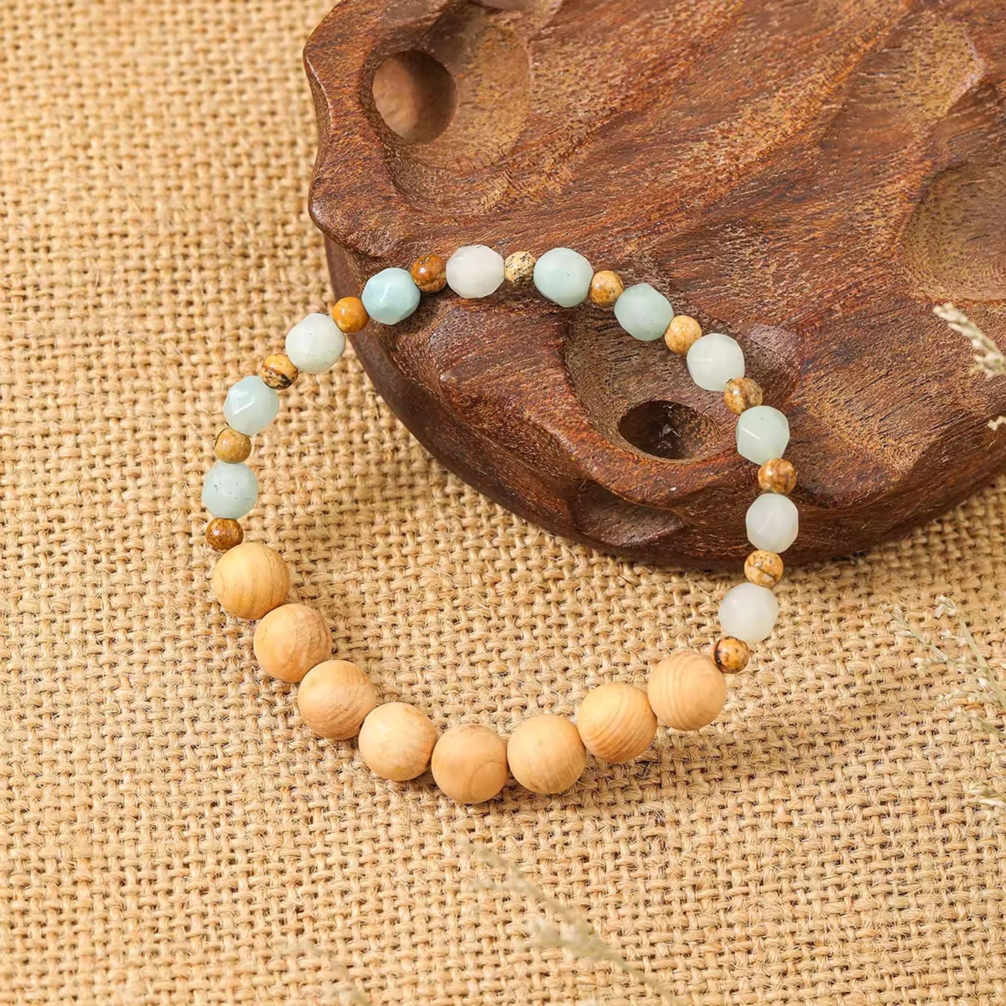 Natural Stone Beads Bracelet