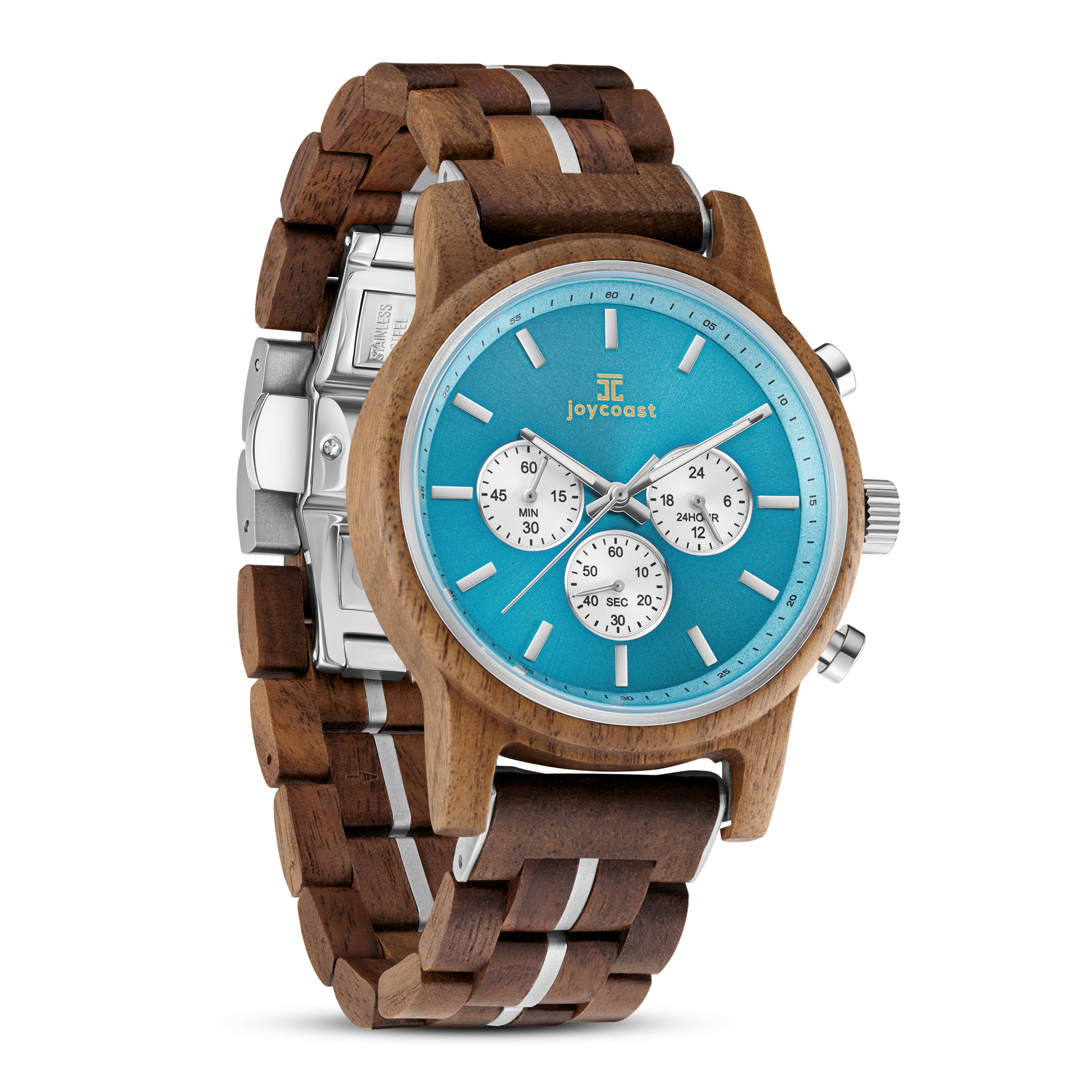 Poseidon | Walnut Chronograph