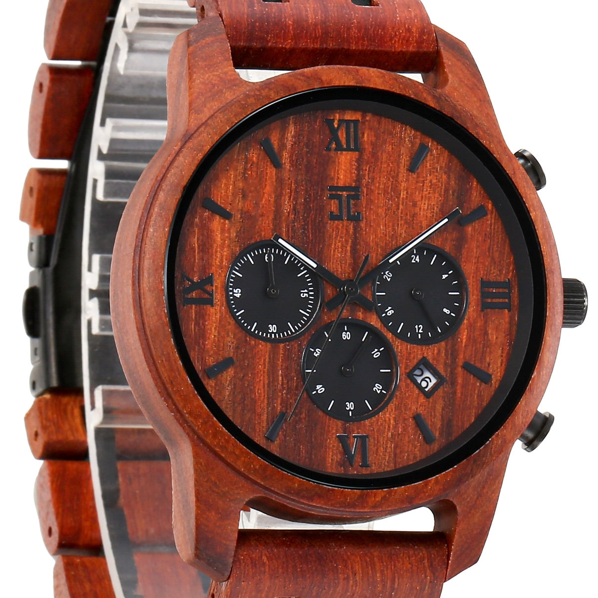 Ryan | Red Sandalwood Chronograph