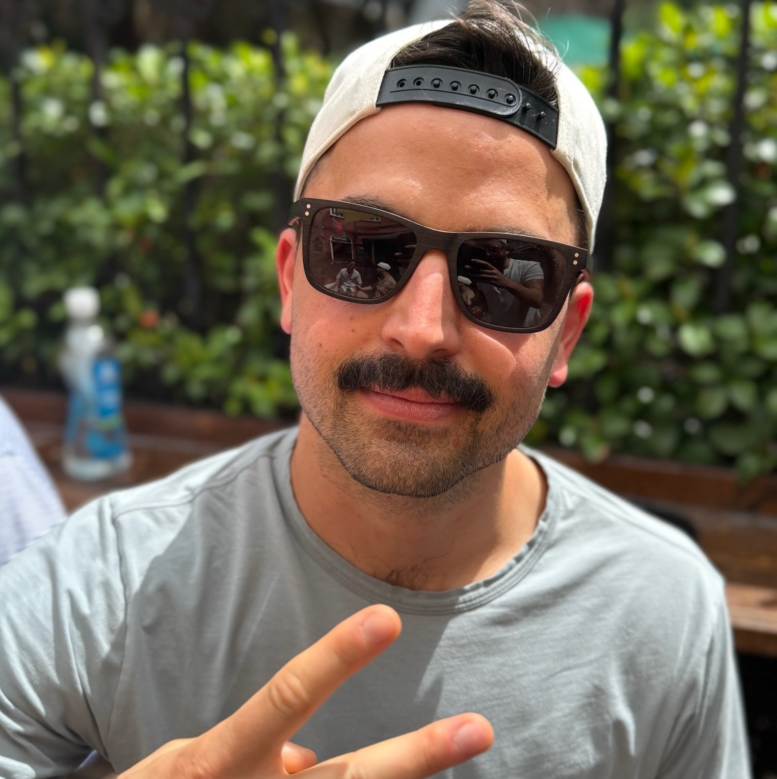 Terra Wayfinder Ebony & Zebra Wooden Sunglasses