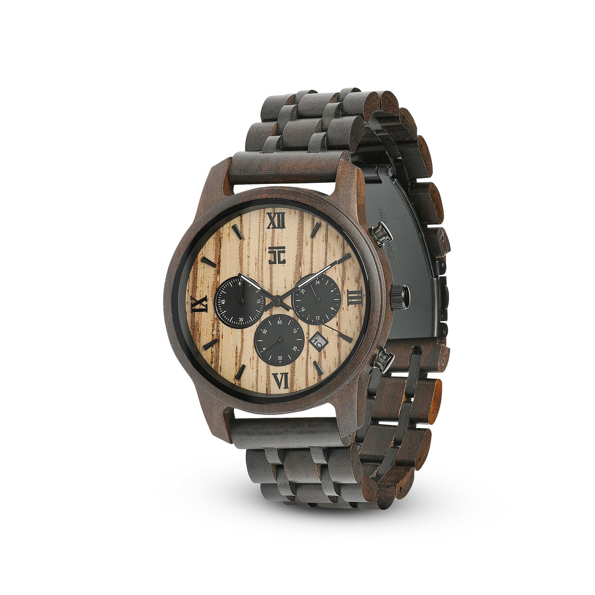 Wild | Black Sandalwood & Zebrawood Chronograph