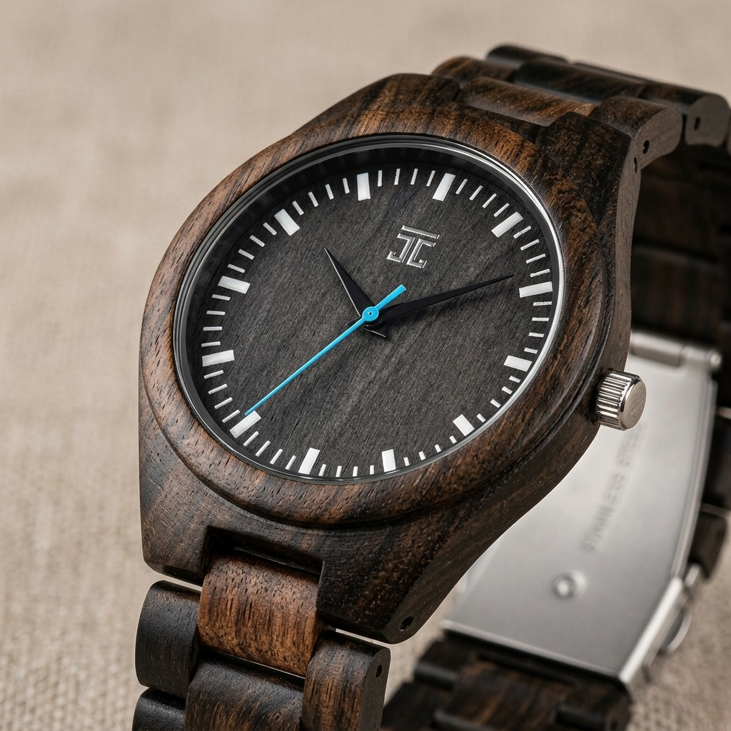 Blue Havana Dark Sandalwood Watch | OG Collection