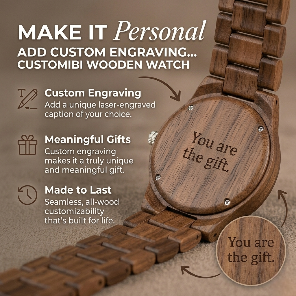 Mini American Walnut 36mm Women's Watch