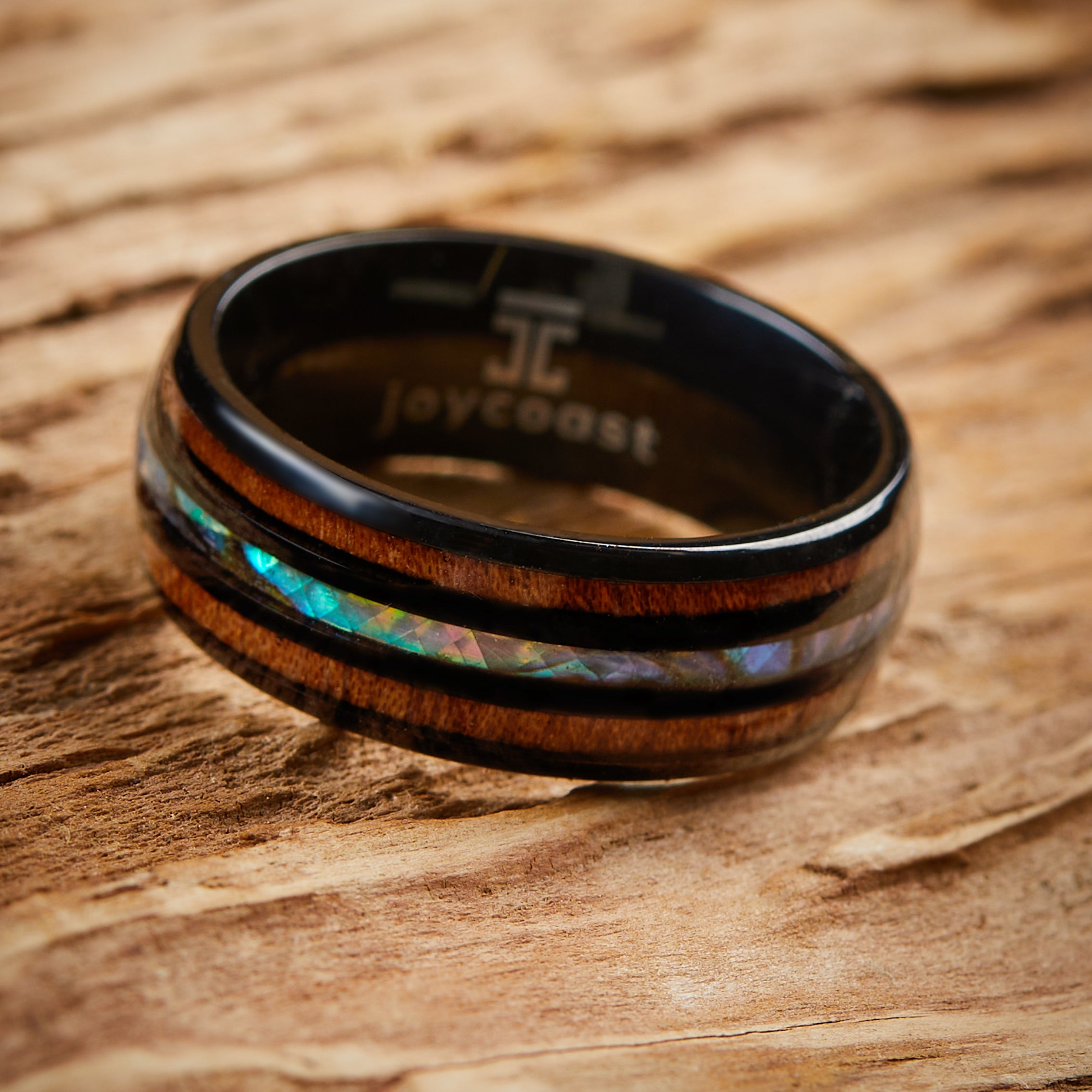 Phoenix | Stainless Steel, Sea Shell, & Koa