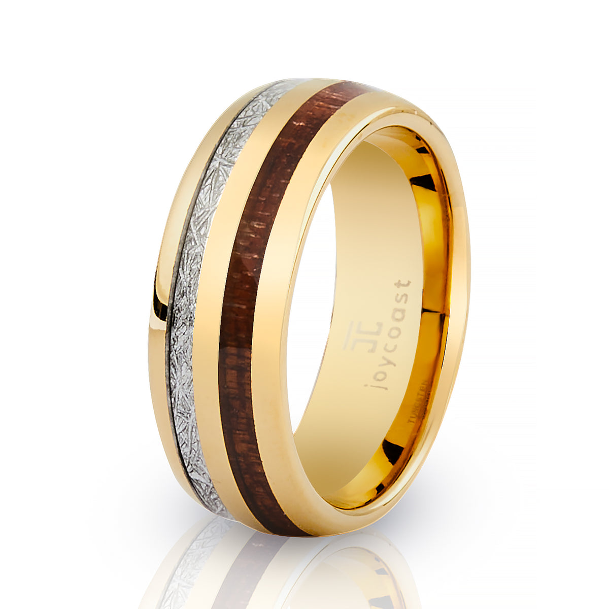 Sunrise Tungsten Wood Ring | Men