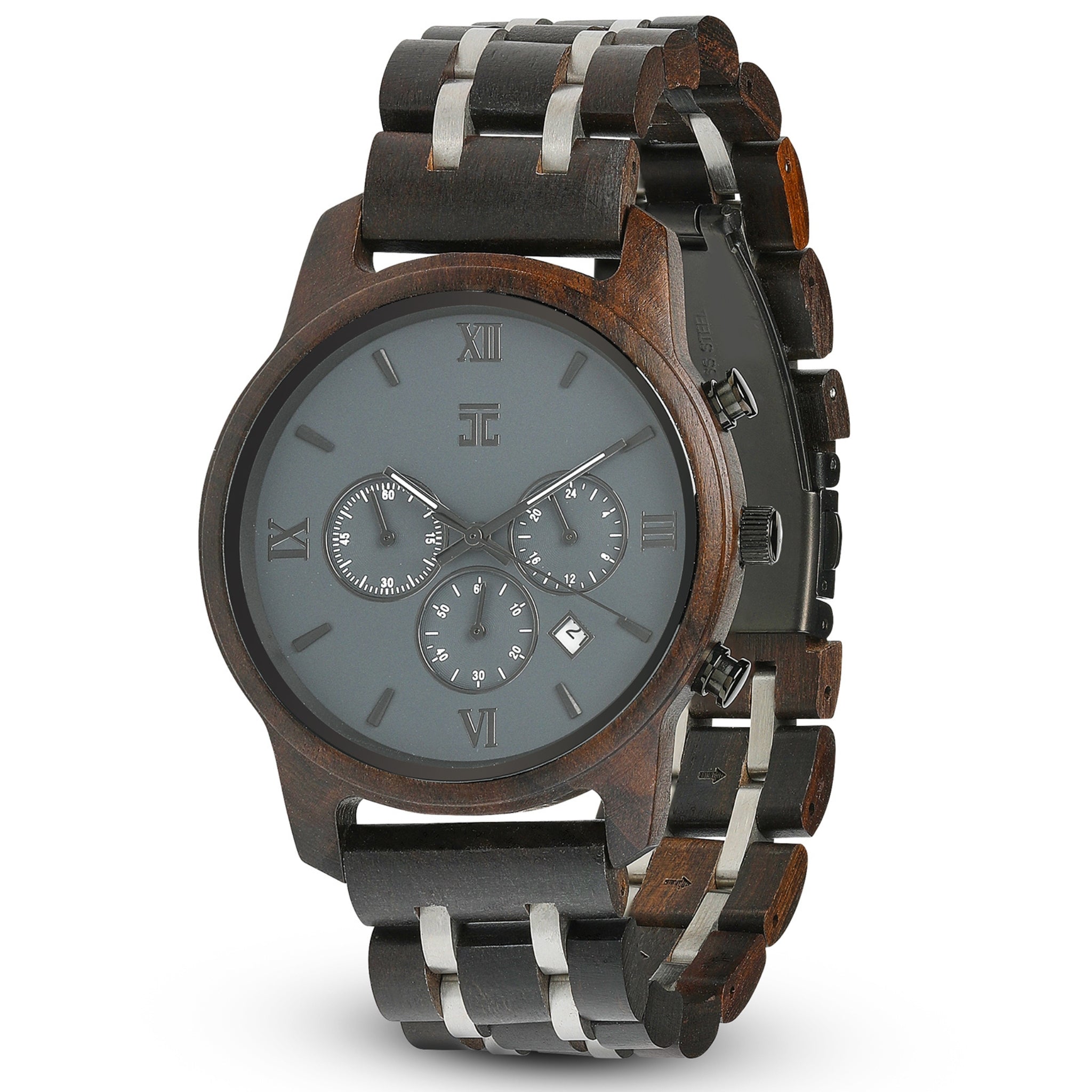 Silver Fox | Black Sandalwood Chronograph