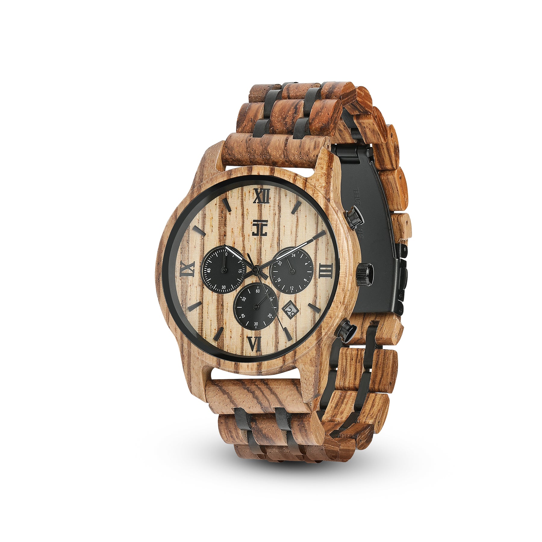 Breiler | Zebra Wood Chronograph