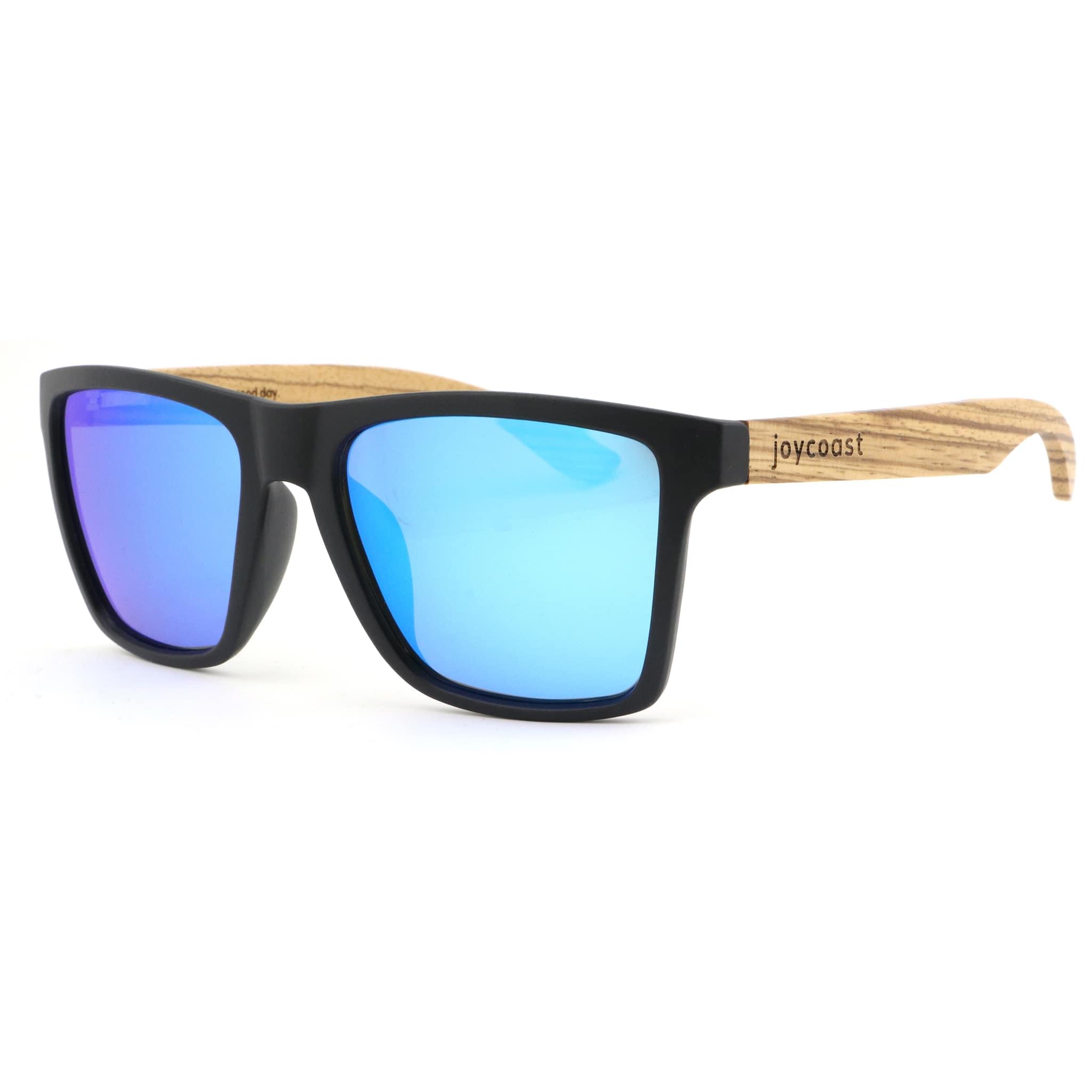 Adler | Wooden Sunglasses by Joycoast Ice Blue