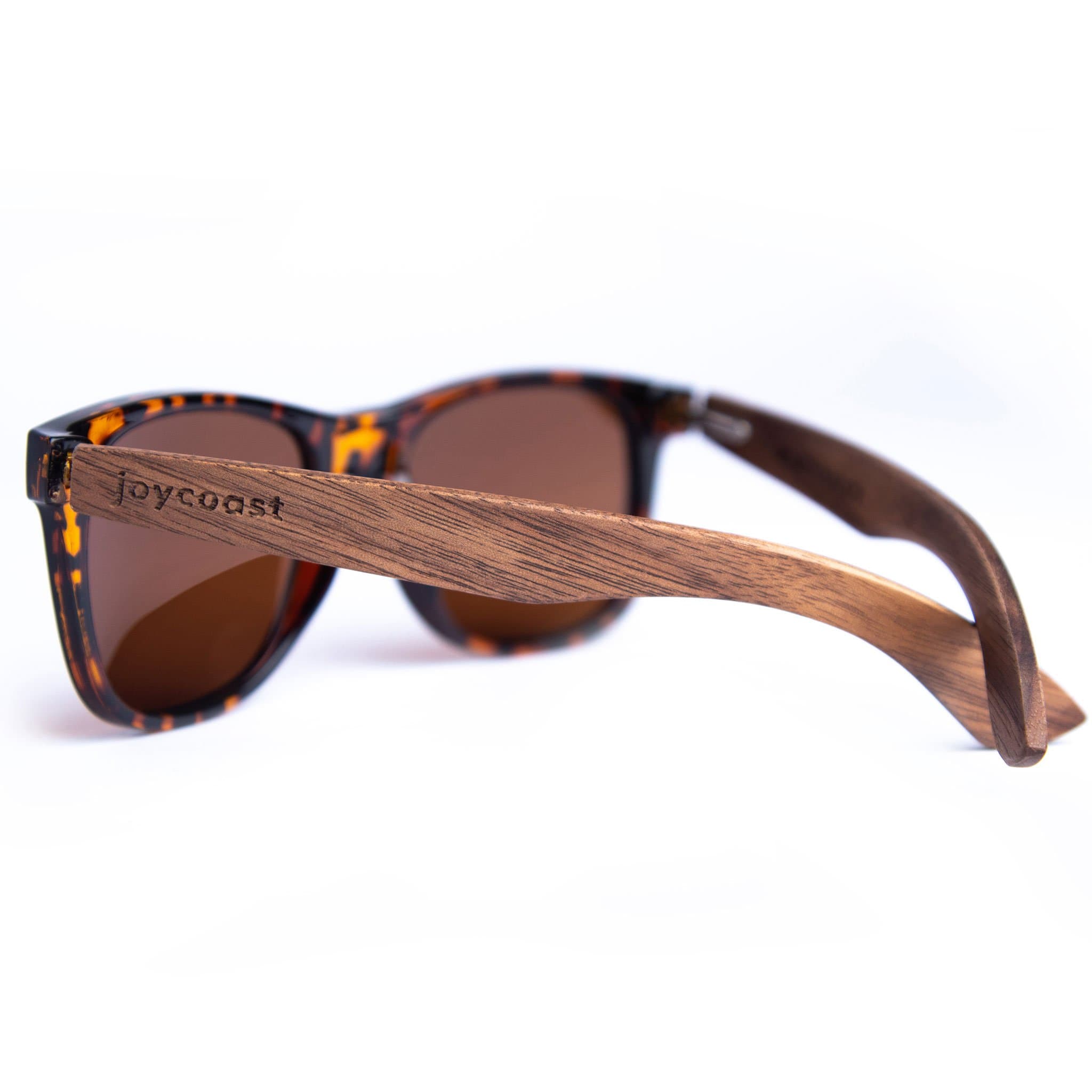 “Crush” | Tortoise & Walnut Sunglasses - Joycoast