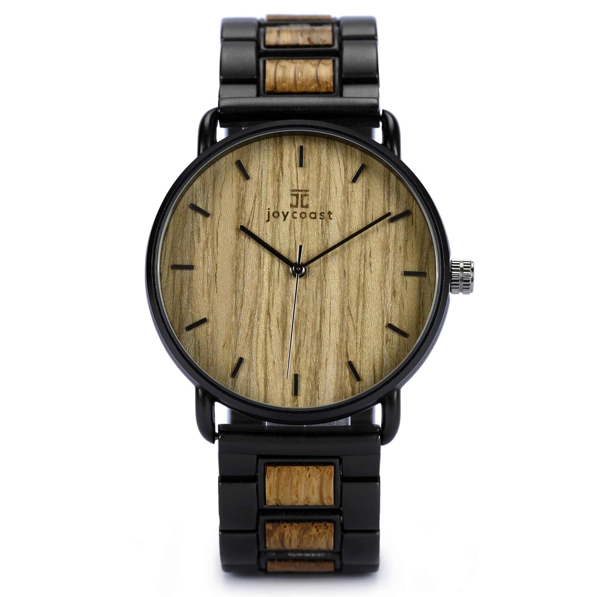 "Owen" | Zebra Wood & Stainless Steel - Joycoast