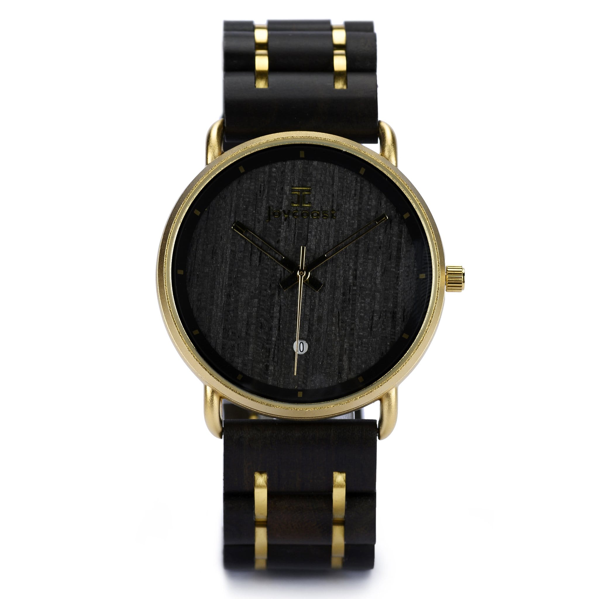 "Runner" | Black Sandalwood & Gold Stainless Steel, Limited Edition - Joycoast