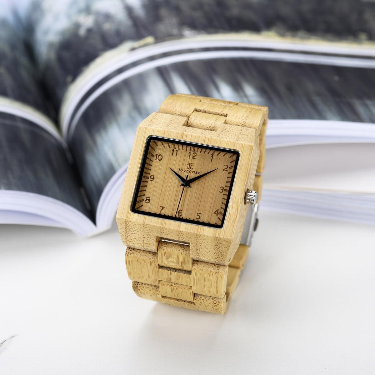 Square wooden watches outlet